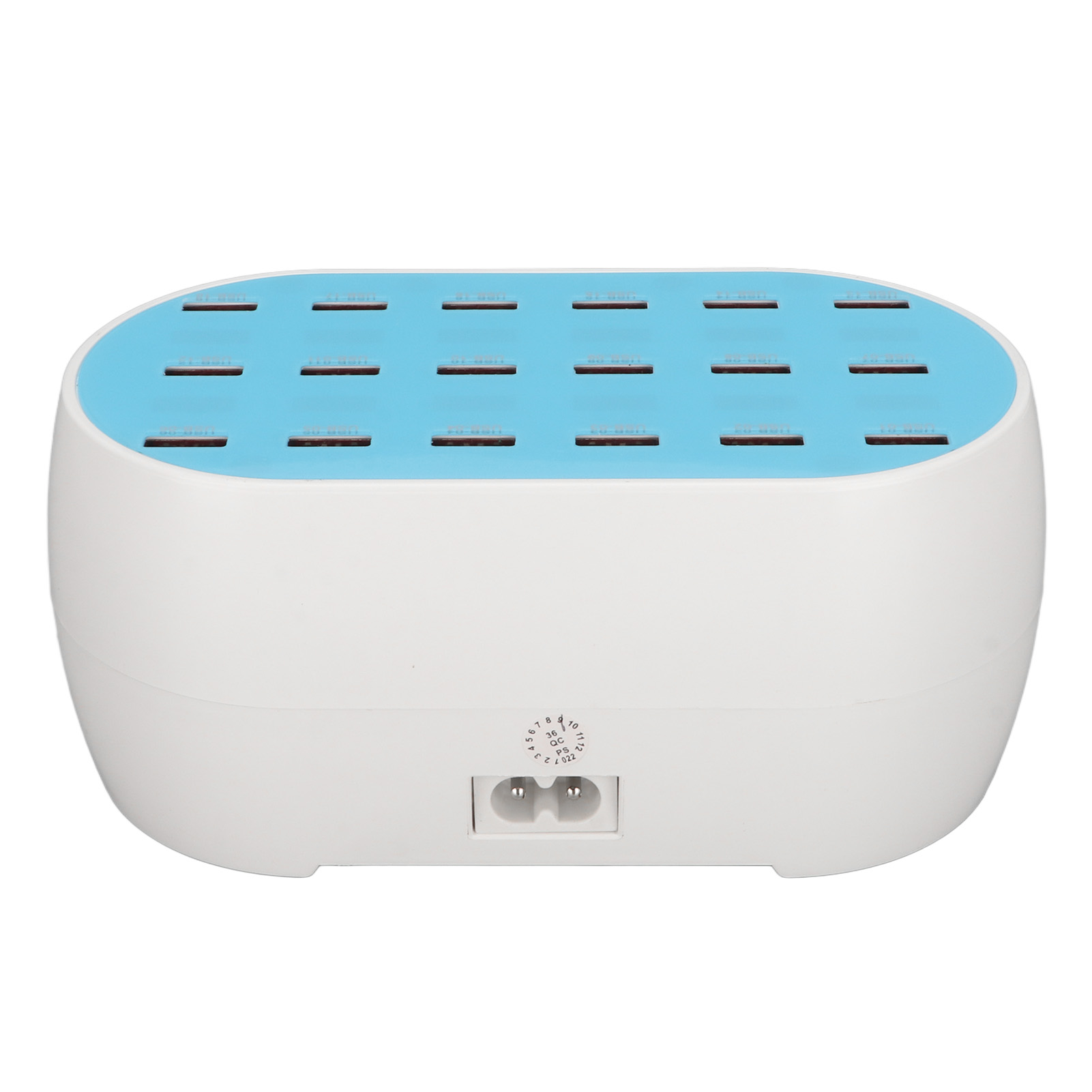 18-port-usb-ladestation (120 W), Schnellladegerät Für Iphone, Samsung, Tablets Und Mehr, Europäischer Stecker