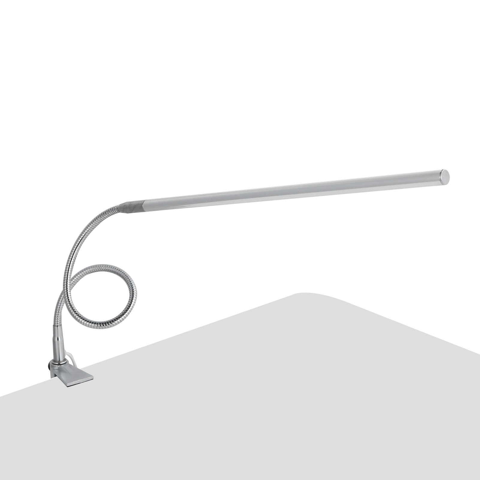 Flexible Led-tischleuchte Mit Klemme Und Usb-touch-steuerung Für Maniküre, Tattoo Und Make-up