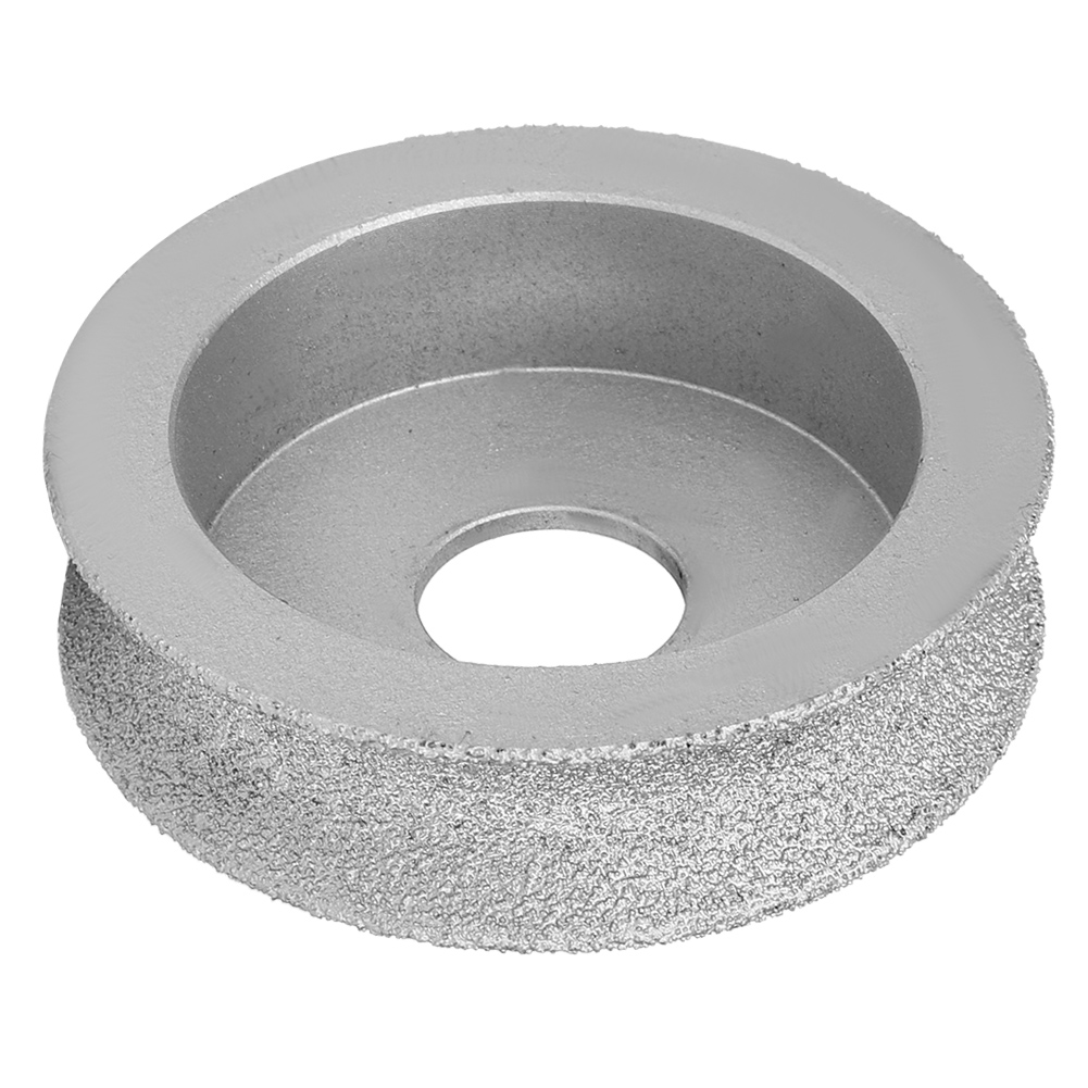 73 Mm Gelötete Konkave Diamantschleifscheibe Für Stein, Keramik Und Glas, 15 Mm Dick