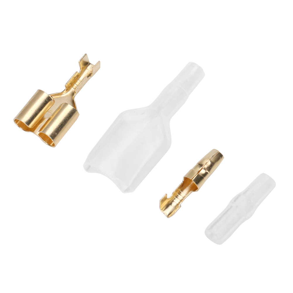 20 Stück Crimpverbinder Für Elektrische Kabel Mit Schutzhülsen, Stecker/buchse