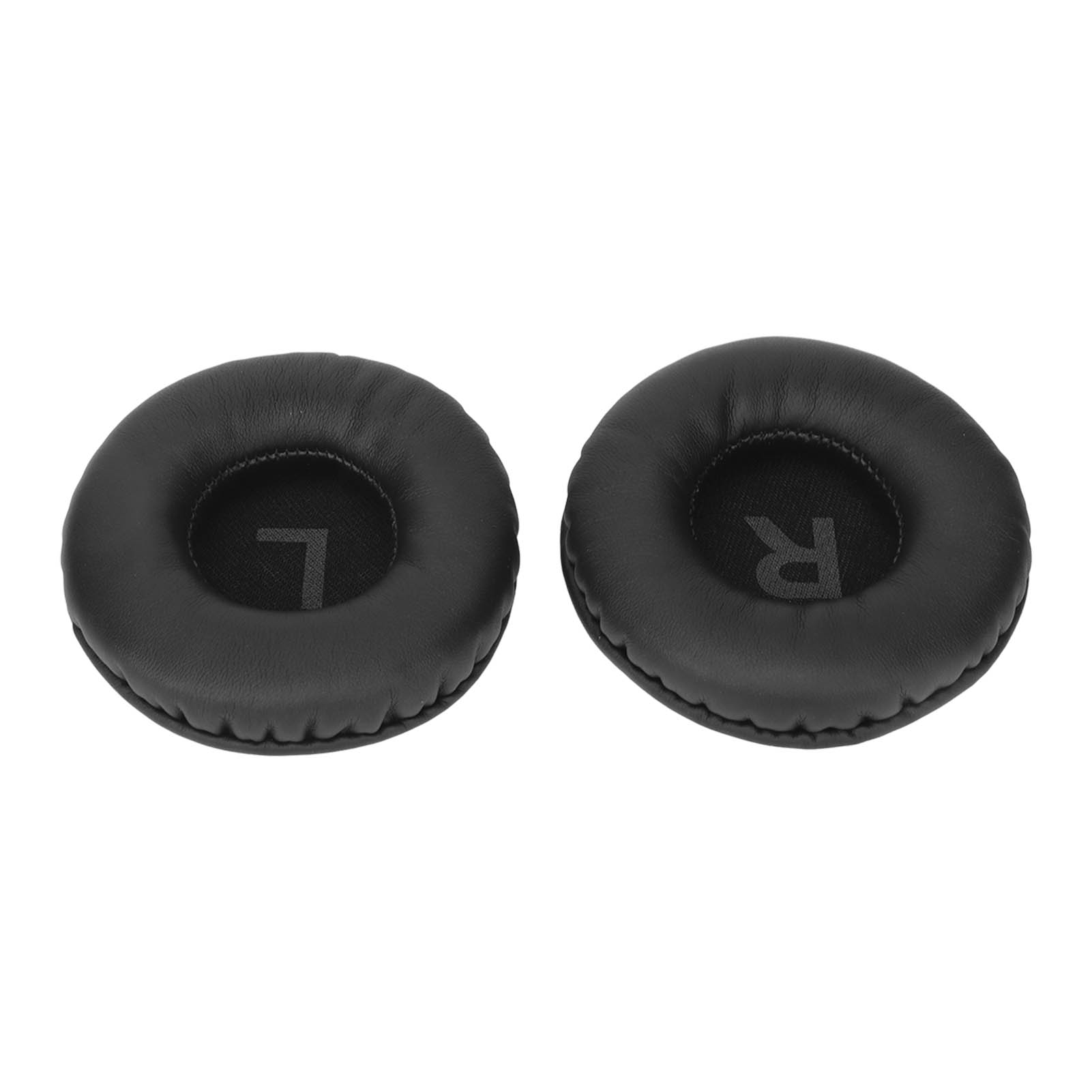 Ersatz-ohrpolster Aus Atmungsaktivem Kunstleder (75 Mm) Für Kopfhörer, Optimierte Klangqualität Und Überragender Tragekomfort.