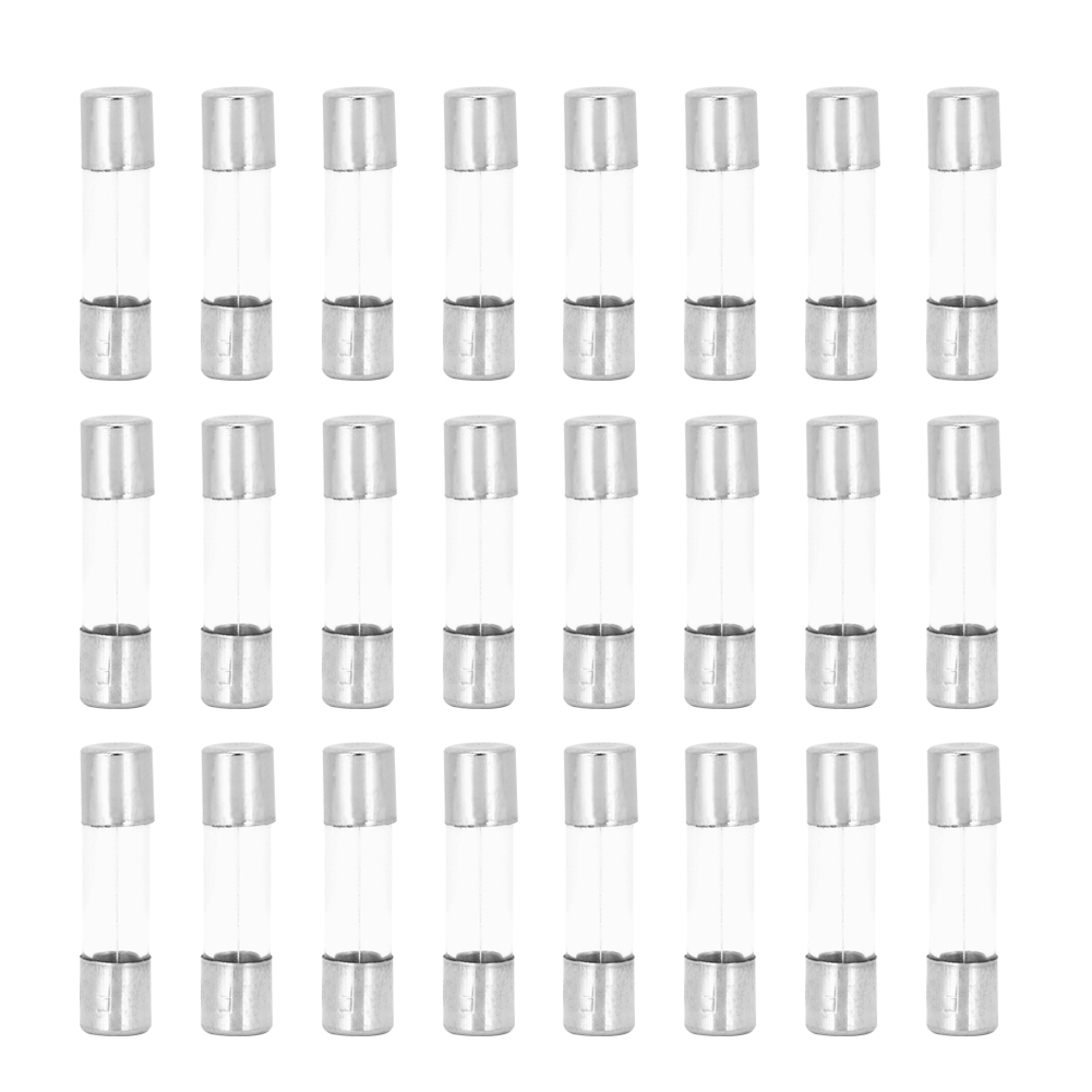 100 Stück 5x20mm 5a 250v Flinke Glassicherungen Zum Schutz Elektrischer Stromkreise