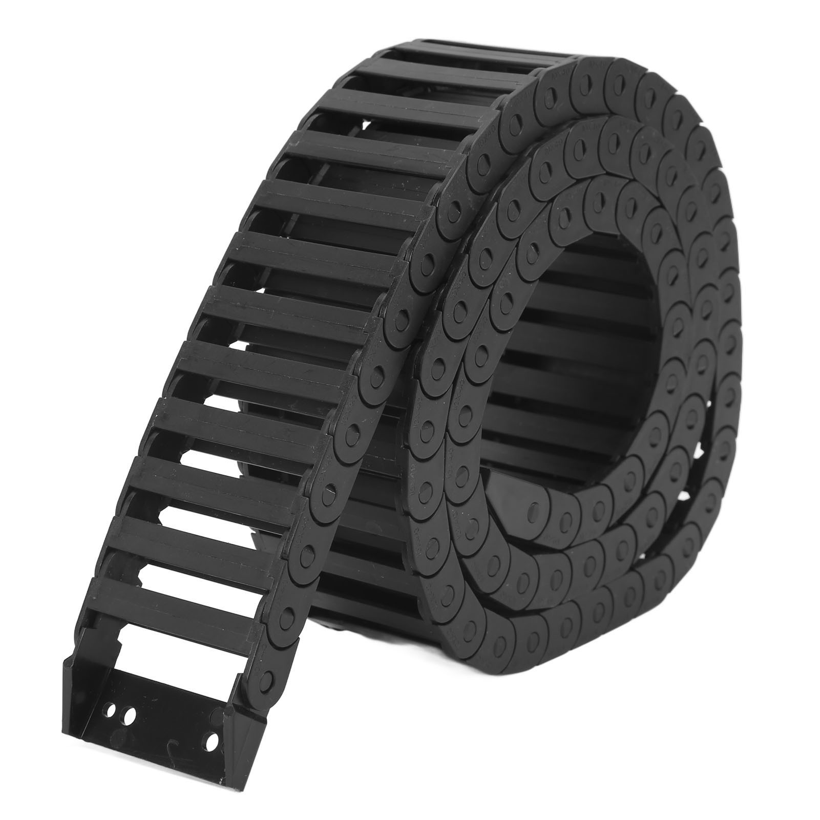 1 M Lange Hochtemperatur-kabelträgerkette Aus Pa66-nylon Für Cnc-fräsmaschinenkabelschutz