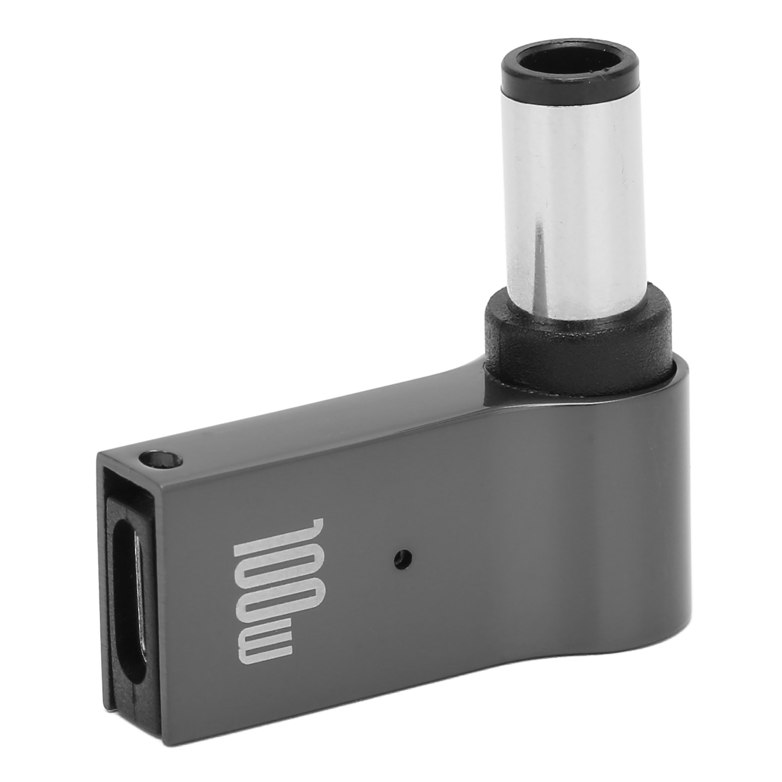 100-w-pd-netzteil Mit Rechtwinkligem Stecker Für Hp-laptops, Usb-c-anschluss (stecker/buchse) Mit Aluminiumgehäuse