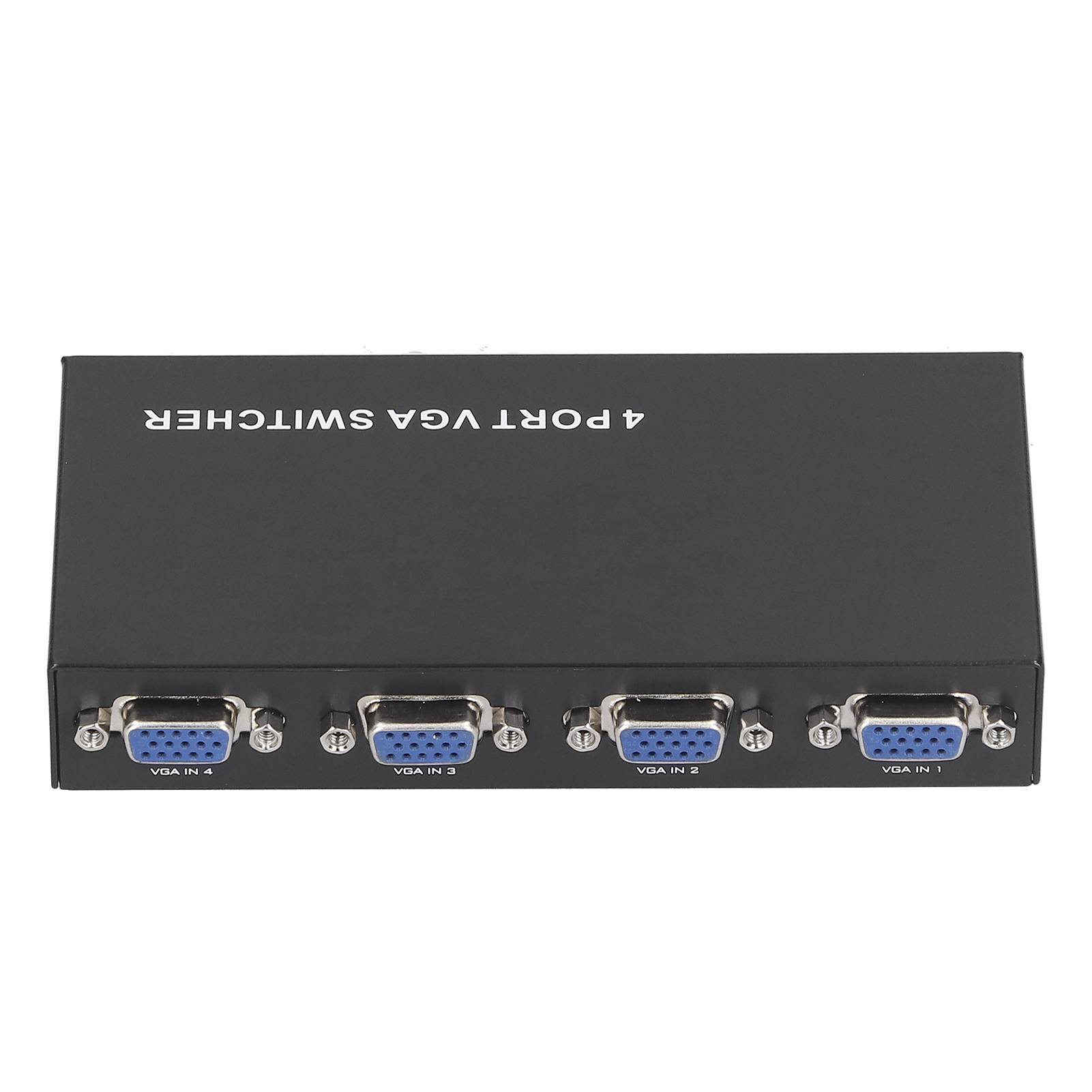 4-port-svga-switch Für Die Bildschirmübertragung Zwischen Pc, Fernseher Und Lcd-monitor – 4 Eingänge / 1 Ausgang