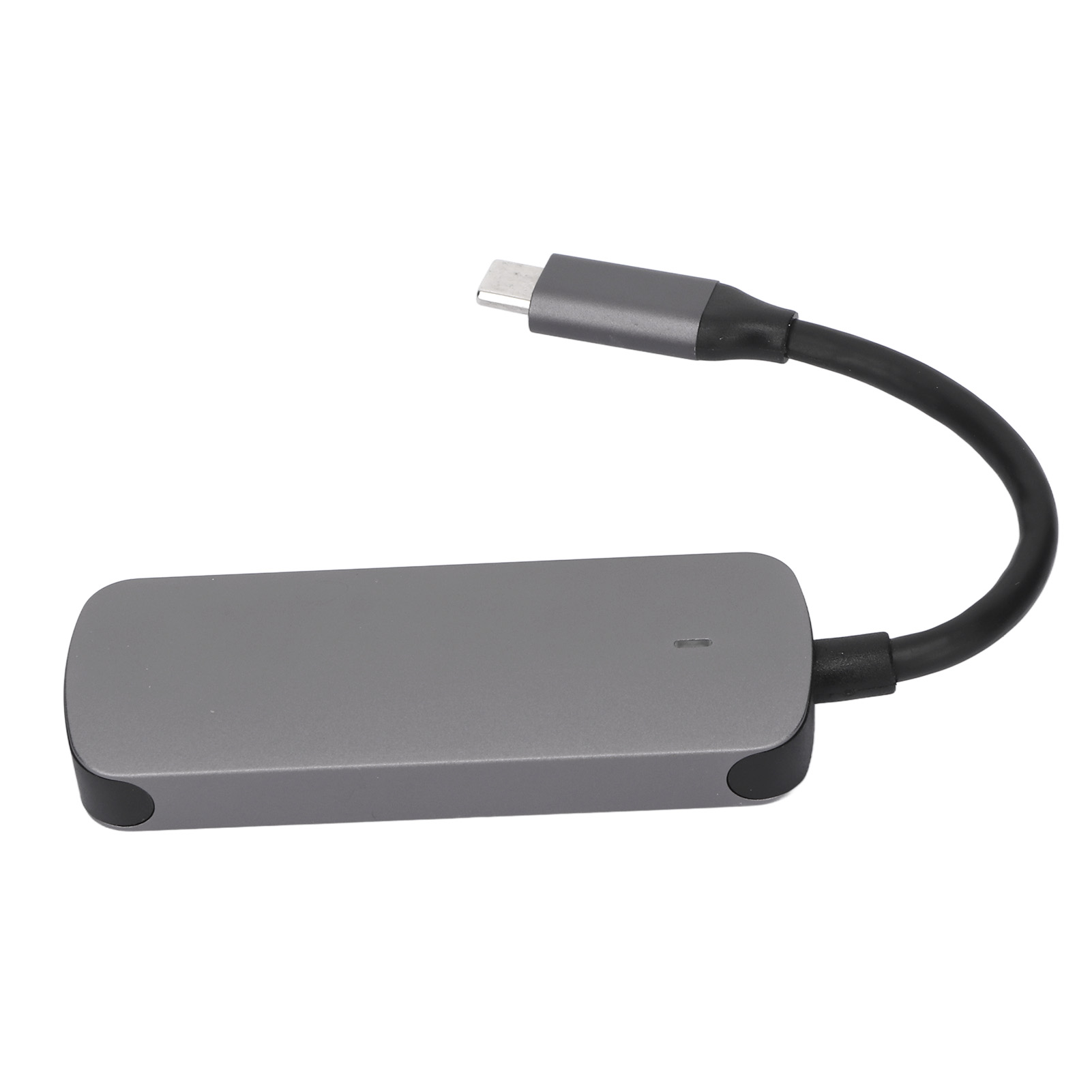4-in-1 Usb-c-adapter, Metallic-grau, Schnellladefunktion (pd) Und 4k-übertragung Für Pc Und Smartphone