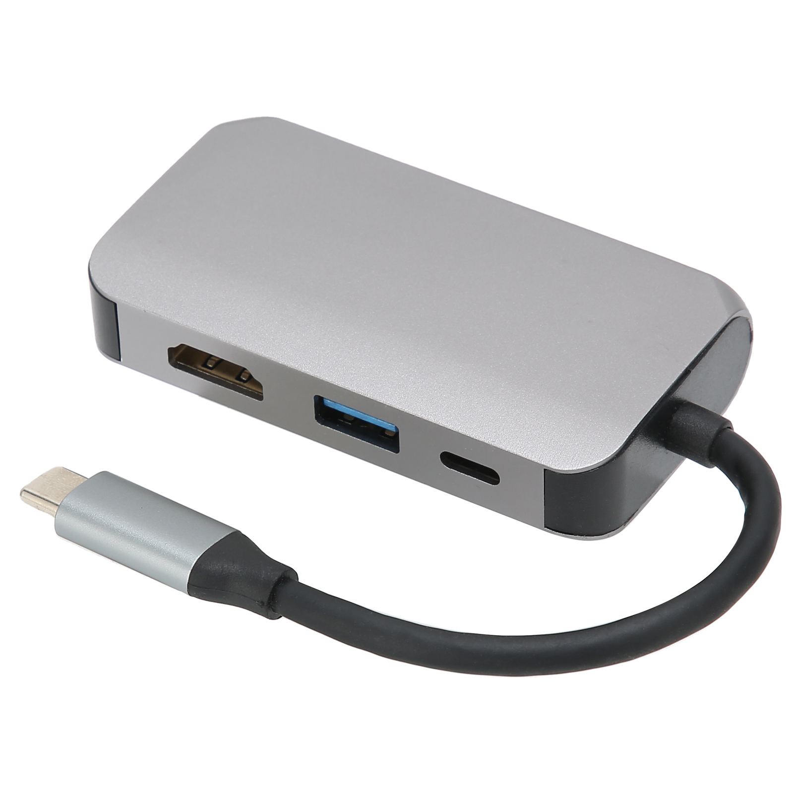 4k Hdmi Usb-c Dockingstation Mit Pd-ladefunktion, Usb 3.0- Und Vga-anschlüssen – Universeller Laptop-hub
