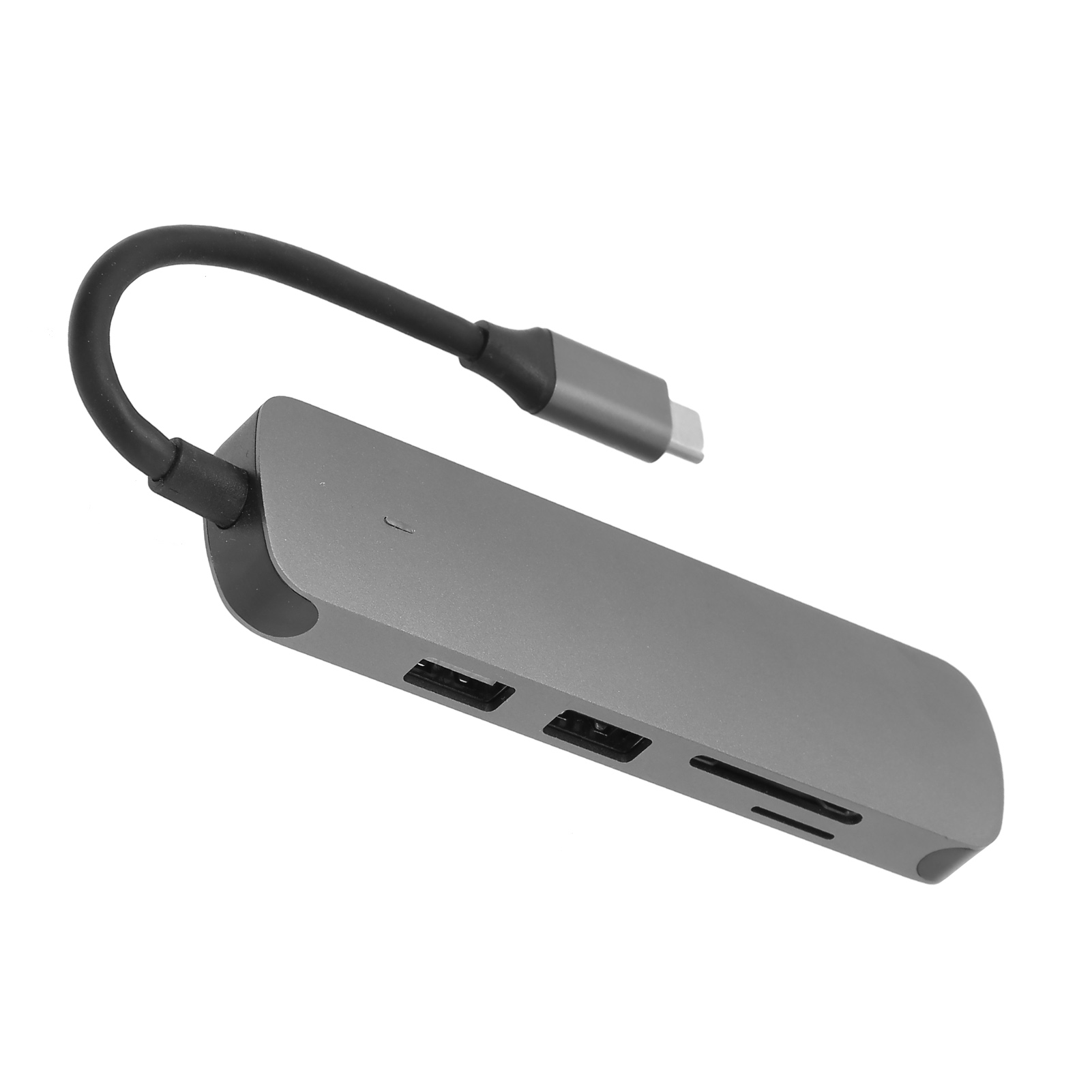 5-in-1 Universal-usb-c-dockingstation Mit Hdmi-, Usb-3.0-anschlüssen Und Schnellladefunktion – Hub Für Pc, Macbook Und Laptop