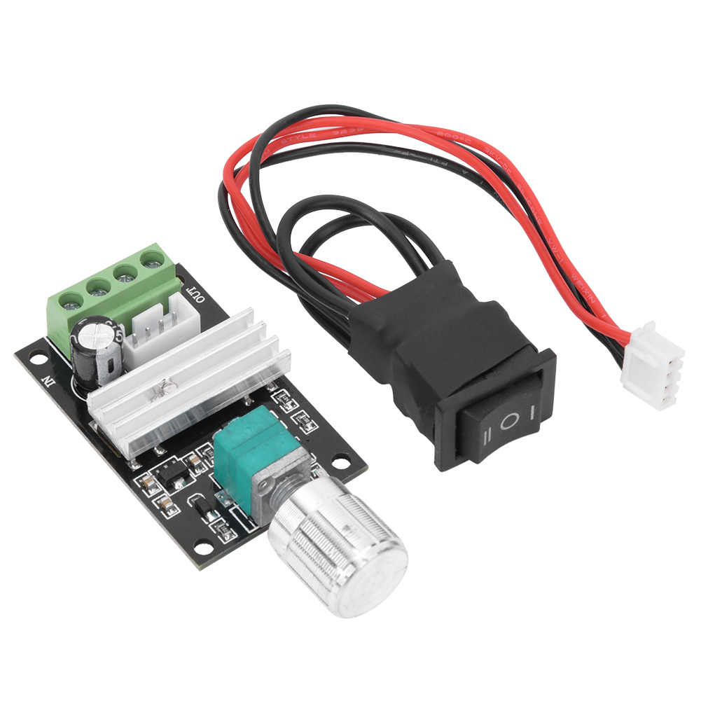 6-28v 3a Pwm-drehzahlregler Für Reversible Gleichstrommotoren Mit Schalter