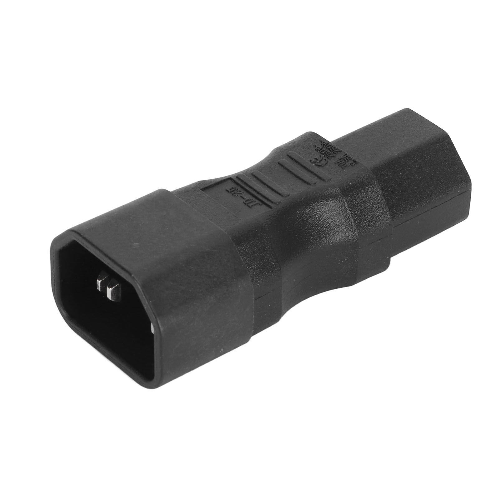 Iec320 C14 Auf C15 Adapter Für Server, Pdus, Usv Und Laptops – 4er-pack
