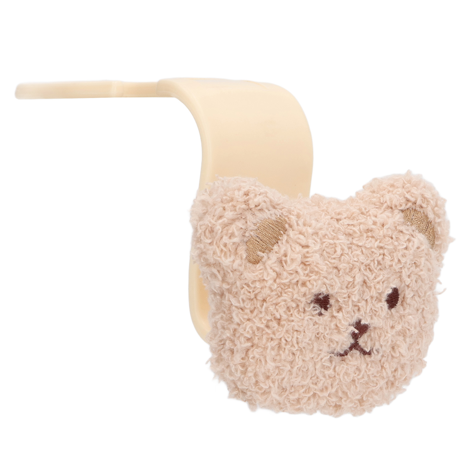 Tragbare Kopfstütze Für Den Autositz, Schnullerclip Und Lätzchen Mit Niedlichem Teddybär-motiv, Babyaccessoire In Khaki