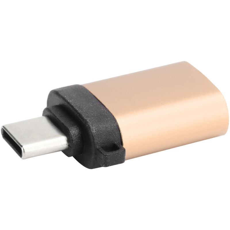 Usb-c-buchse Auf Usb-3.0-stecker-adapter, Pd-schnellladung Und High-speed-datenübertragung, Vergoldeter Drehanschluss