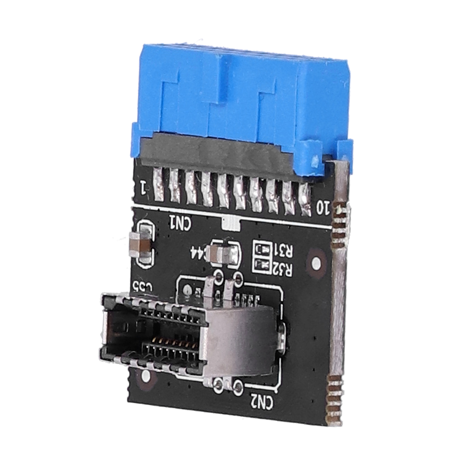 Usb 3.0 20-poliger Stecker Auf Typ-e-buchse Frontplattenkabeladapter