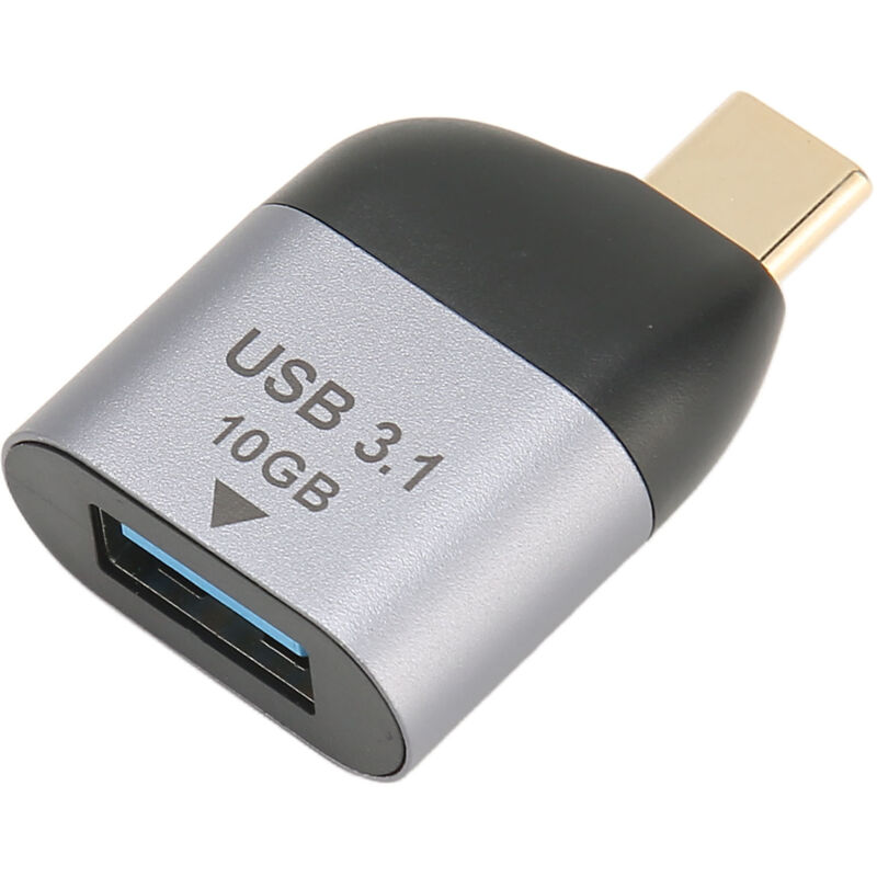 10-gbit/s-usb-c-adapter Aus Aluminium Für Laptop, Drucker Und Smartphone