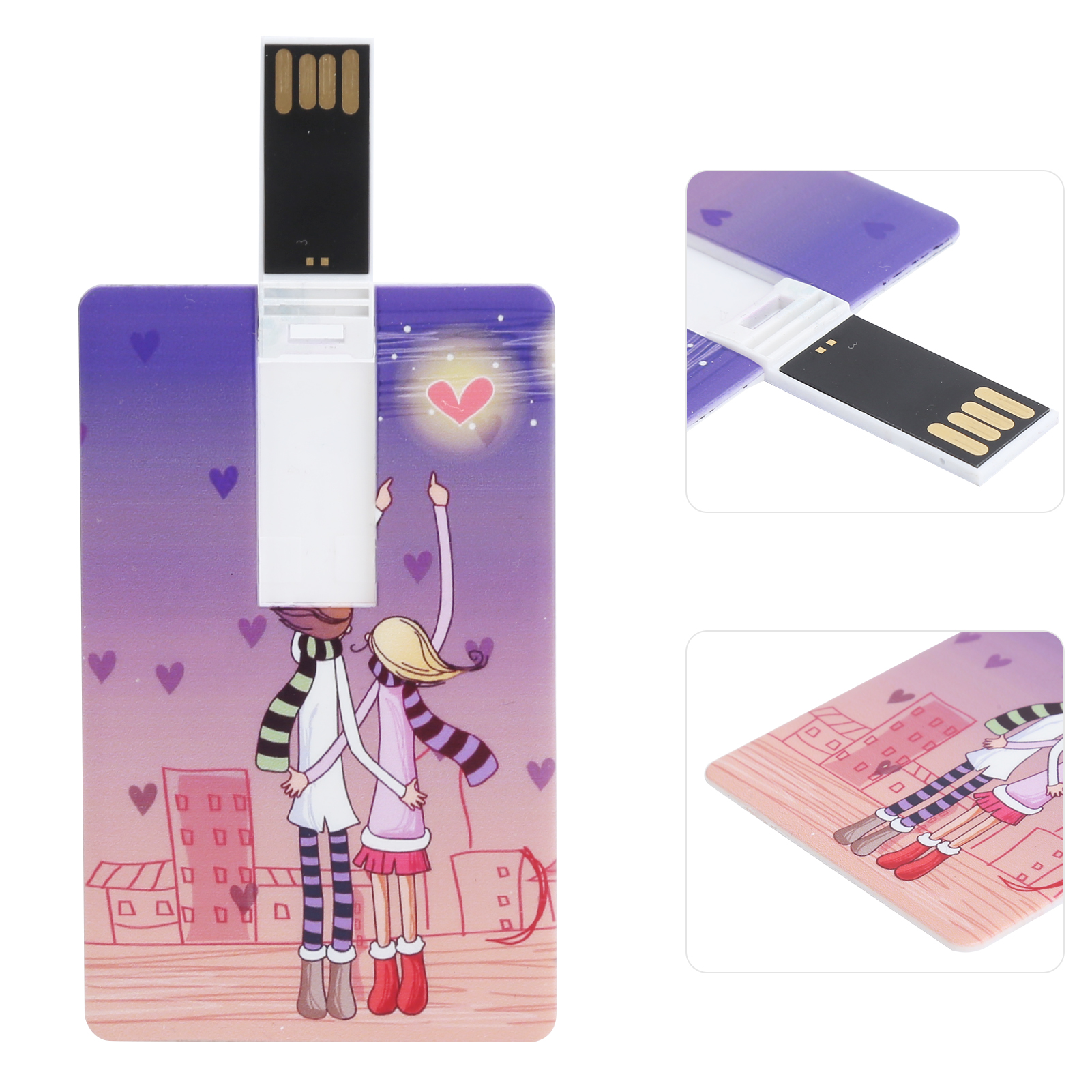128 Gb Usb-stick Im Cartoon-design – Tragbarer Usb 2.0-speicher – Geschenkidee: Flash-speicher Für Pc Und Laptop