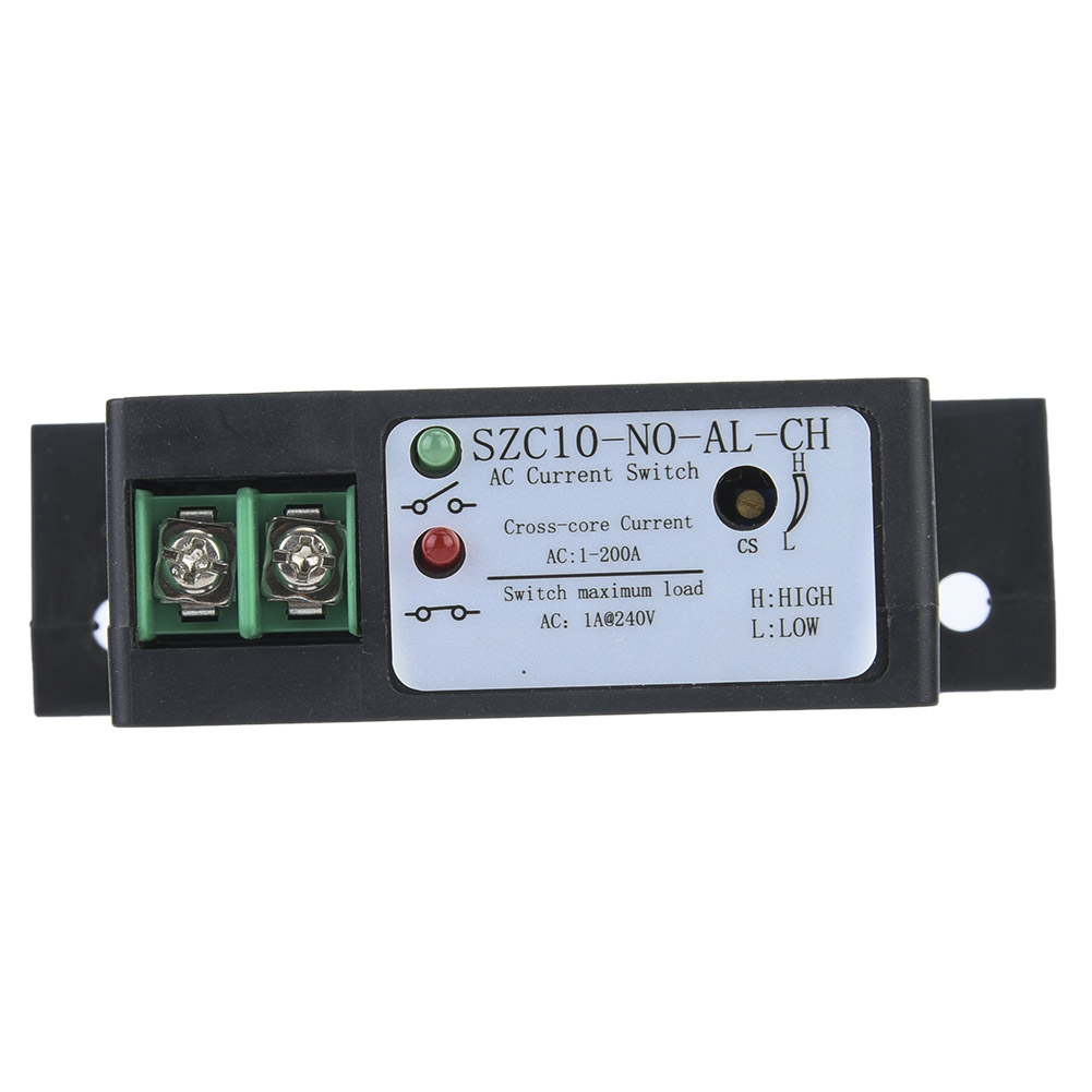 Wechselstromschalter 1–200 A, Normalerweise Offen, Selbstversorgend, Einstellbar Szc10-no Al-ch