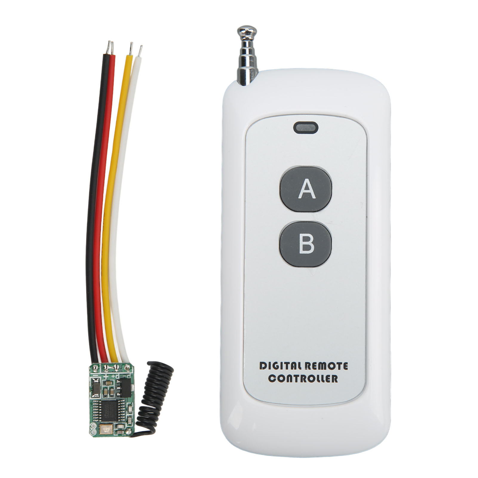 Hochleistungsfähige Mini-funkfernbedienung Für Dc 3,5-12v-schalter, Einfache Installation Und Flexible Fernbedienung