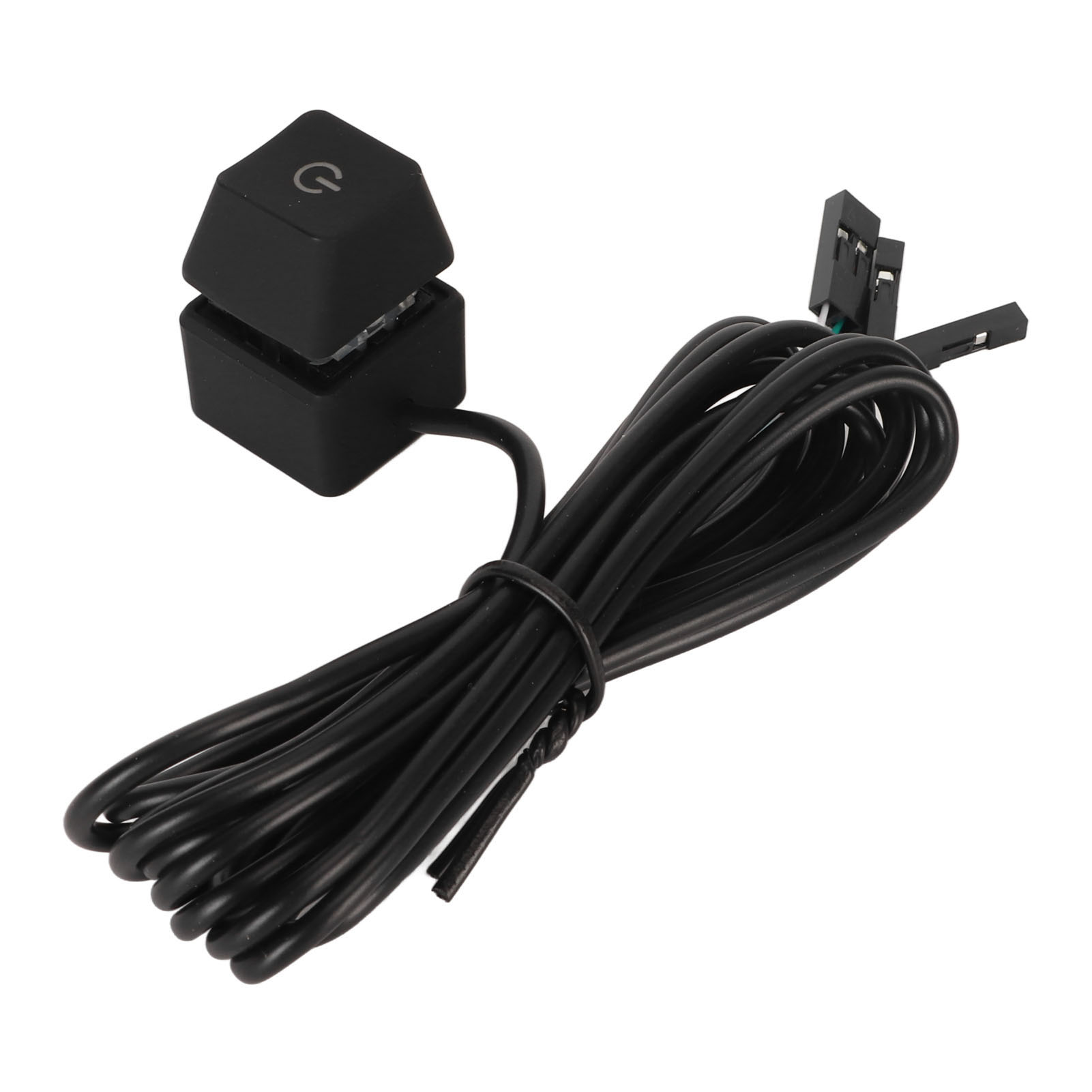 Mechanischer Rgb-pc-schalter Mit Externem Knopf, 2 M Langes Stromkabel Für Desktop-tower.