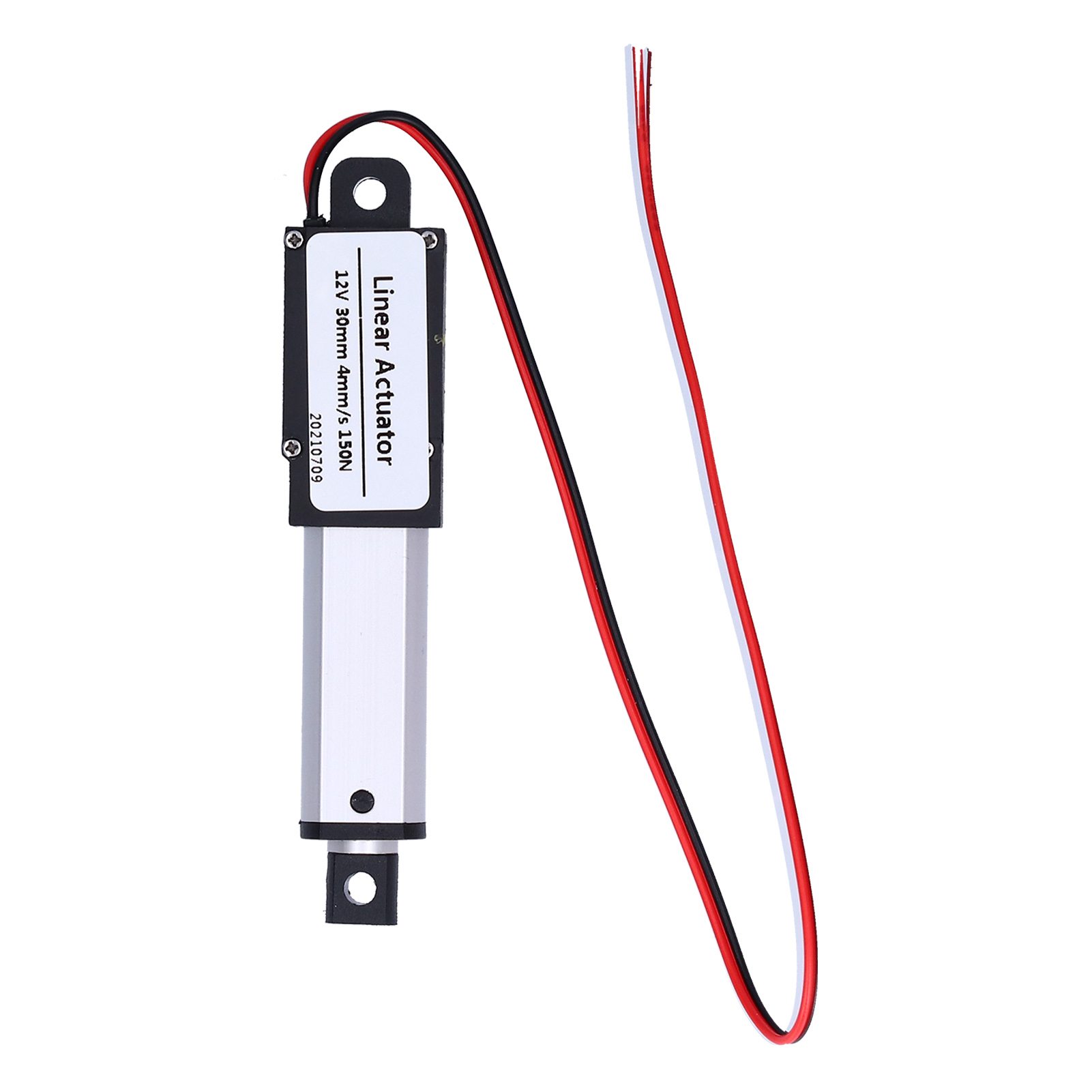 12v Dc 30mm Linearantrieb, Wasserdicht Und Geräuschlos, Kraft 150n, Geschwindigkeit 4mm/s, Mit Kurzschlussschutz.