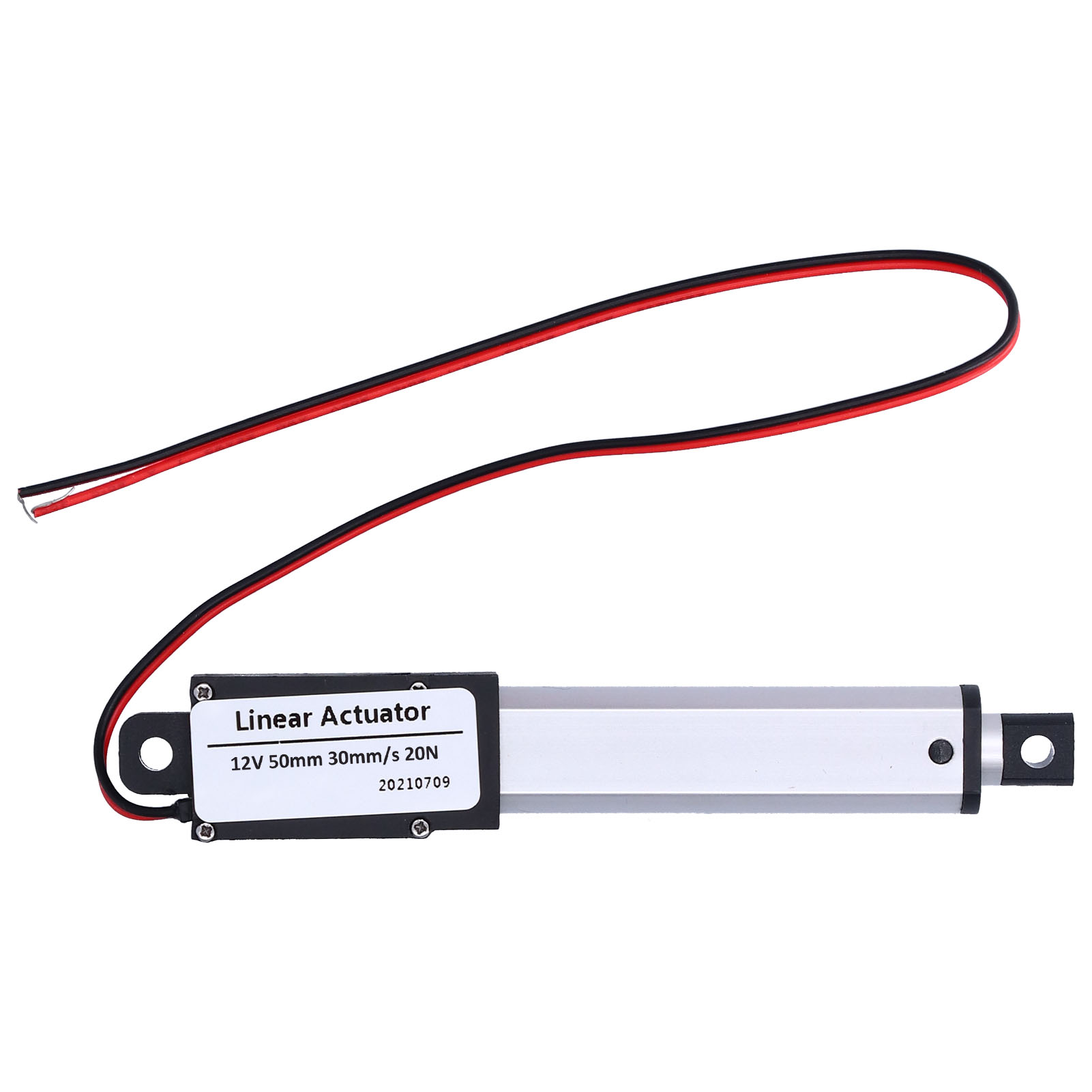 50-mm-linearantrieb, 12 V Dc, Geräuscharm, Mit Endschalter Für Automobil- Und Industrieanwendungen, Geschwindigkeit 30 Mm/s, Kraft 20 N