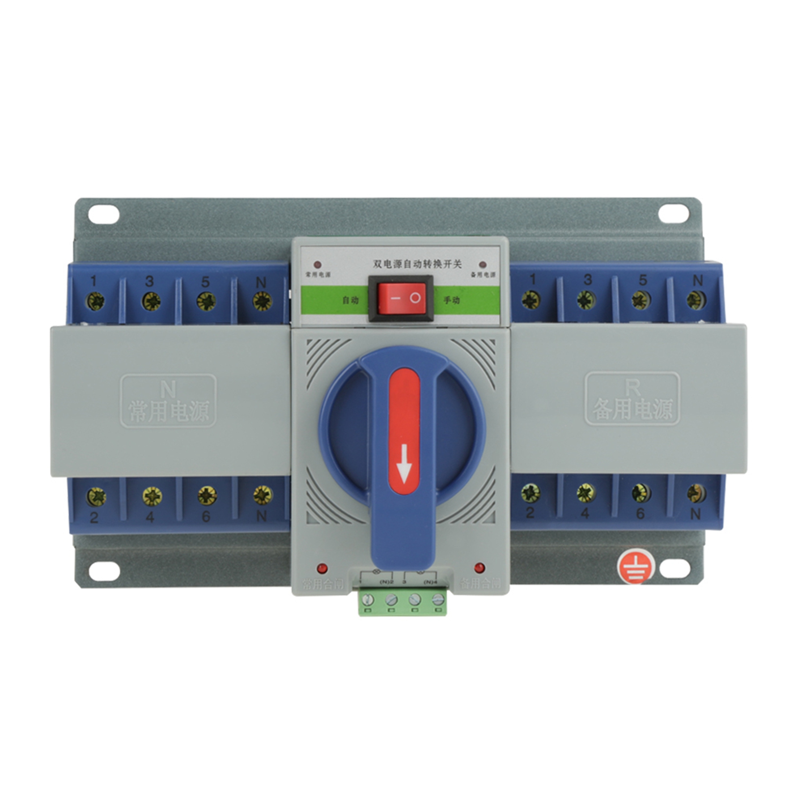 Stück 400v 63a 4p Automatischer Umschalter Mit Mini-doppelnetzteil-leistungsschalter