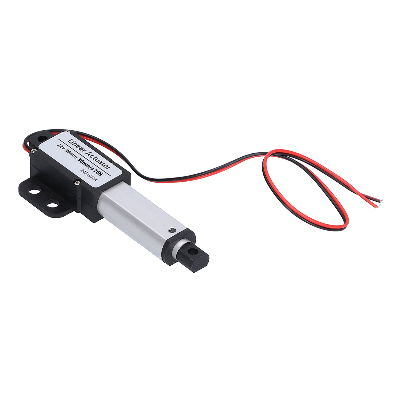Miniatur-elektroantrieb 12v, 30mm Hub, 20n Kraft, Geräuscharm, Mit Kurzschlussschutz, Ideal Für Lineare Systeme.