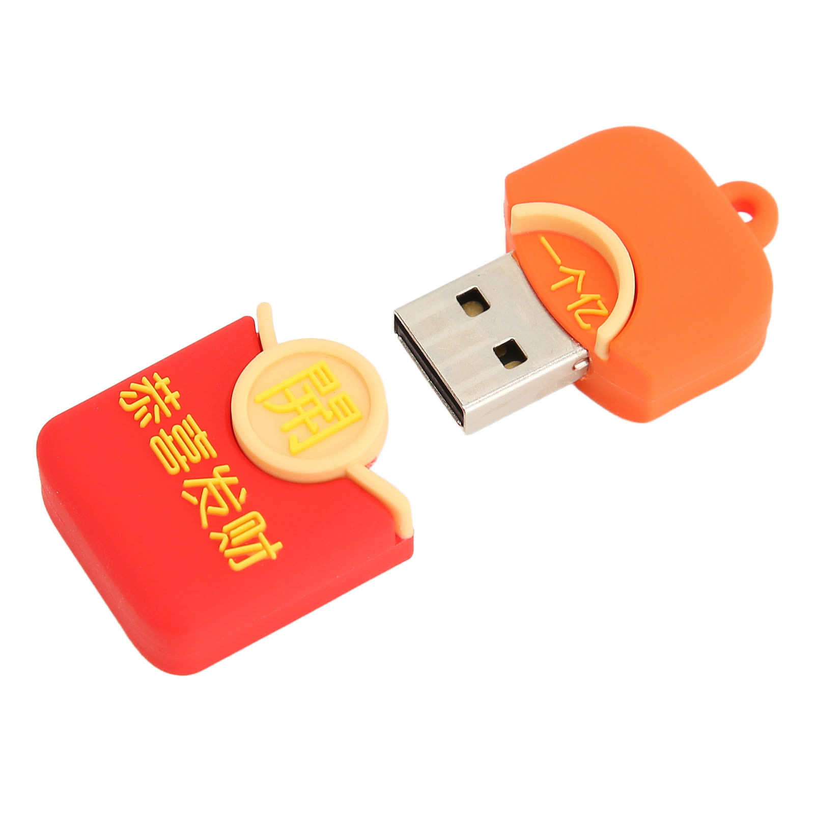32-gb-usb-stick, Cartoon-design, Roter Umschlag, Plug & Play, Pc- Und Autokompatibel, Hot-plugging-fähig
