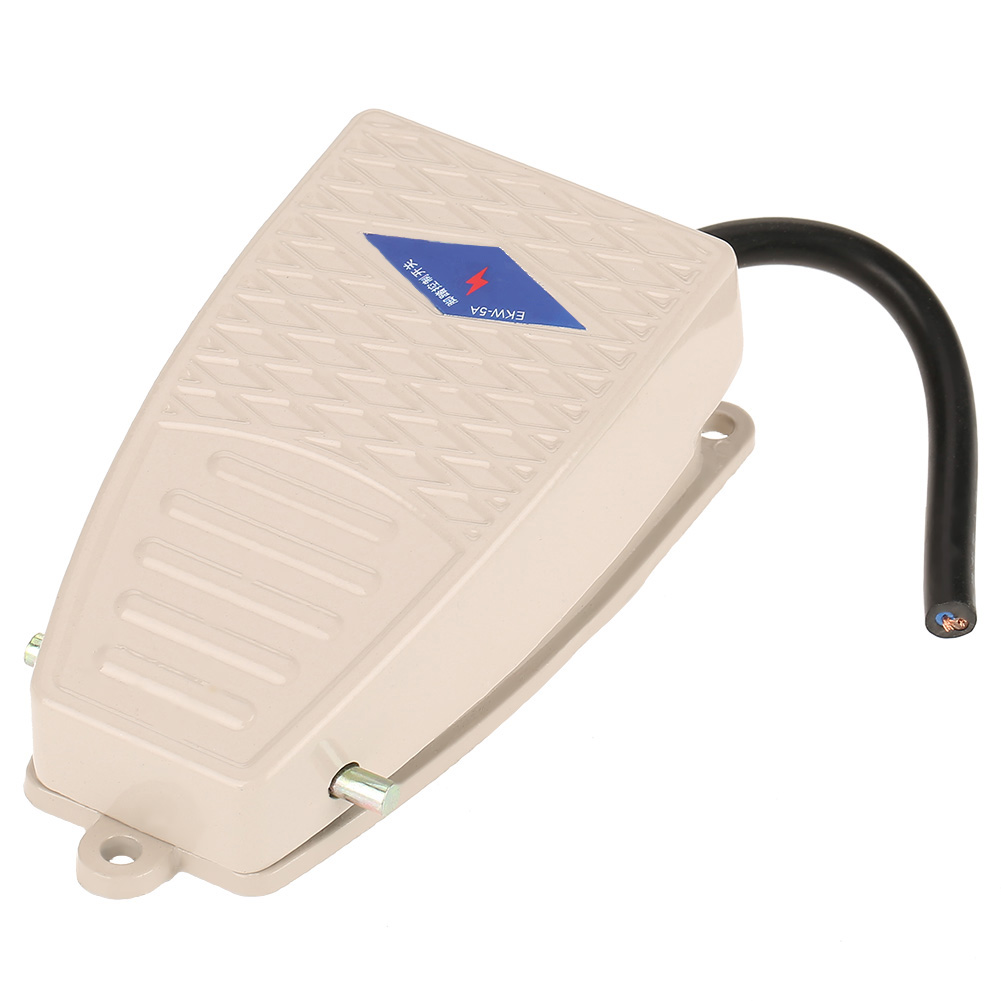 Ekw-5a-b Aluminium-momentan-fußschalter (öffner) Mit Gehäuse