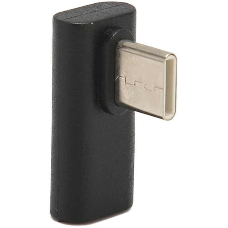 90°-usb-c-stecker-buchse-adapter, Usb 3.1 10 Gbit/s High Speed, Kompatibel Mit Schnellladen Und Datenübertragung Für Laptops