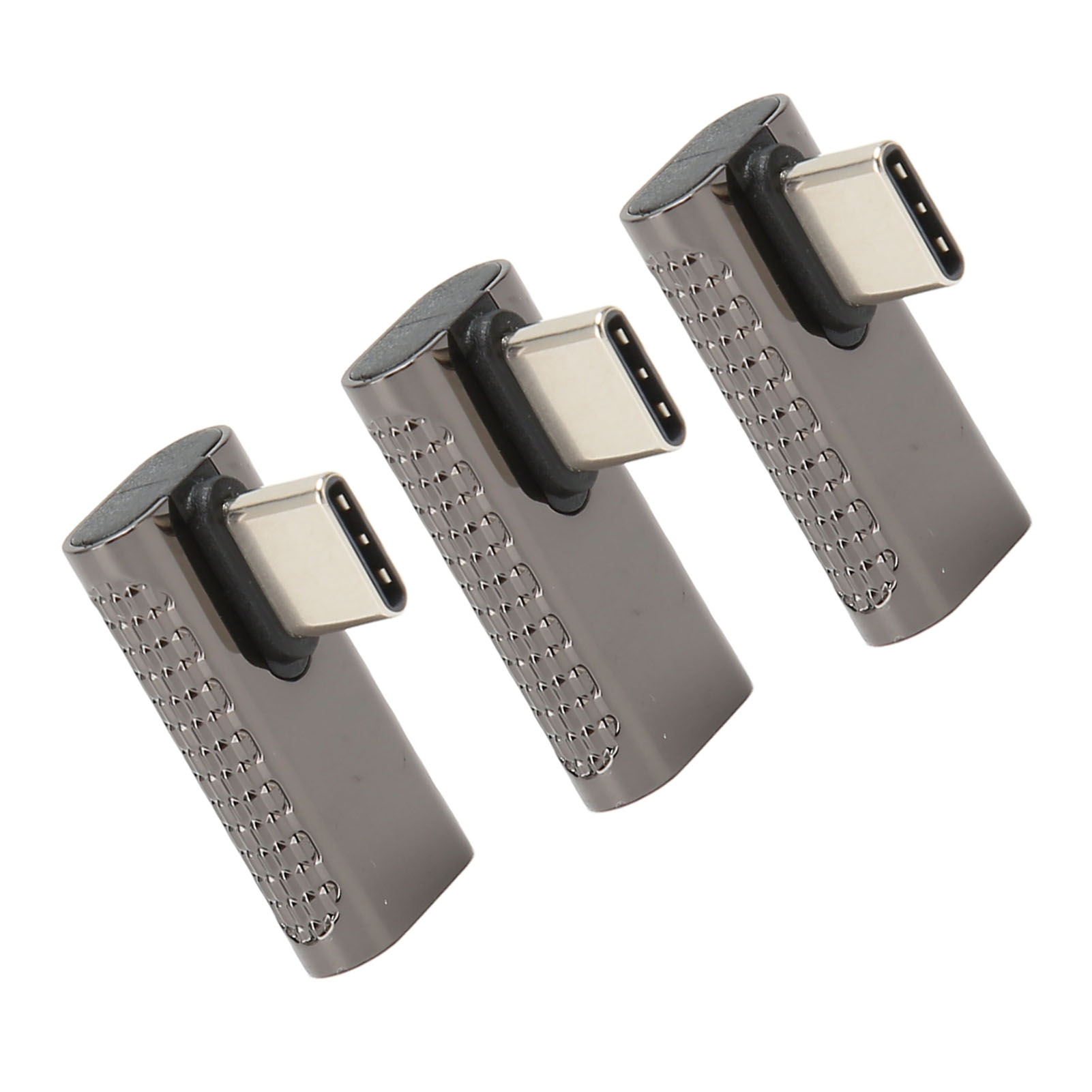 3-teiliges Usb-c-winkeladapter-set, 20 Gbit/s, 8k, 60 Hz, Typ-c-anschluss (weiblich/männlich) Für Computer Und Smartphone