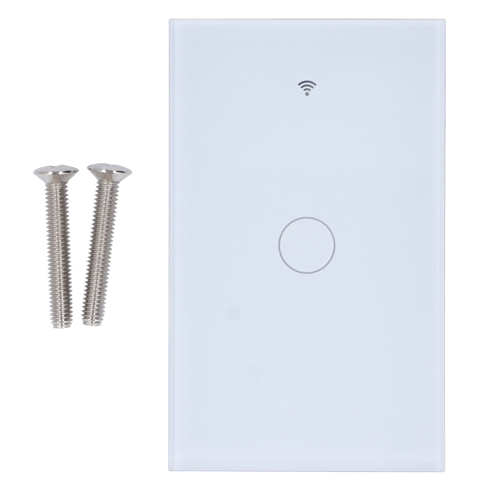 Berührungsschalter Mit Wlan-anbindung, 10 A, Gehärtetes Glas, Für Die Heimbeleuchtung, 90–250 V