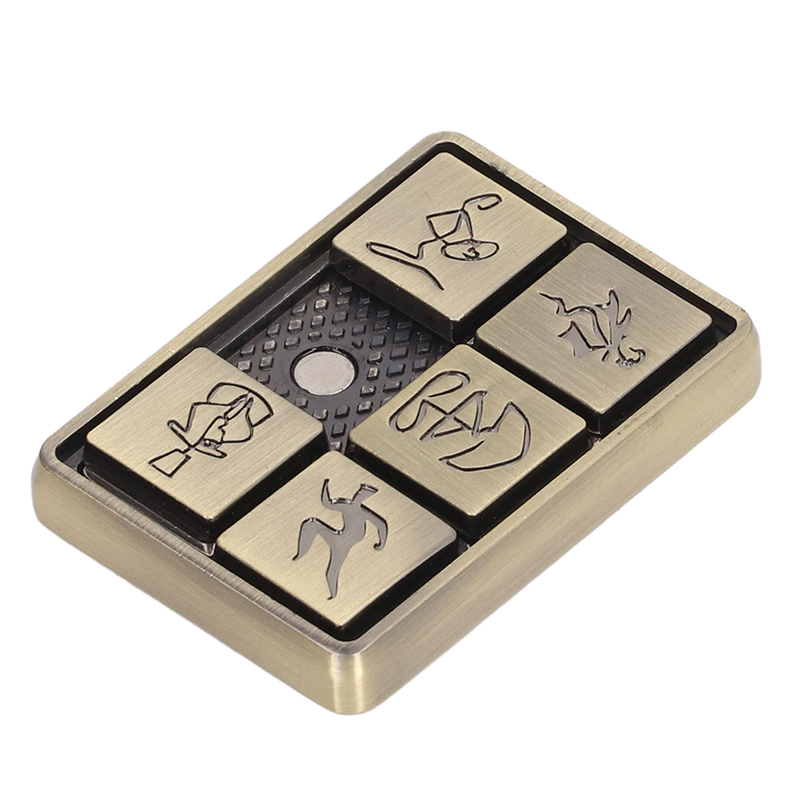 Anti-stress-metallrutsche – Sensorisches Fingerspielzeug Mit Originellen Designs
