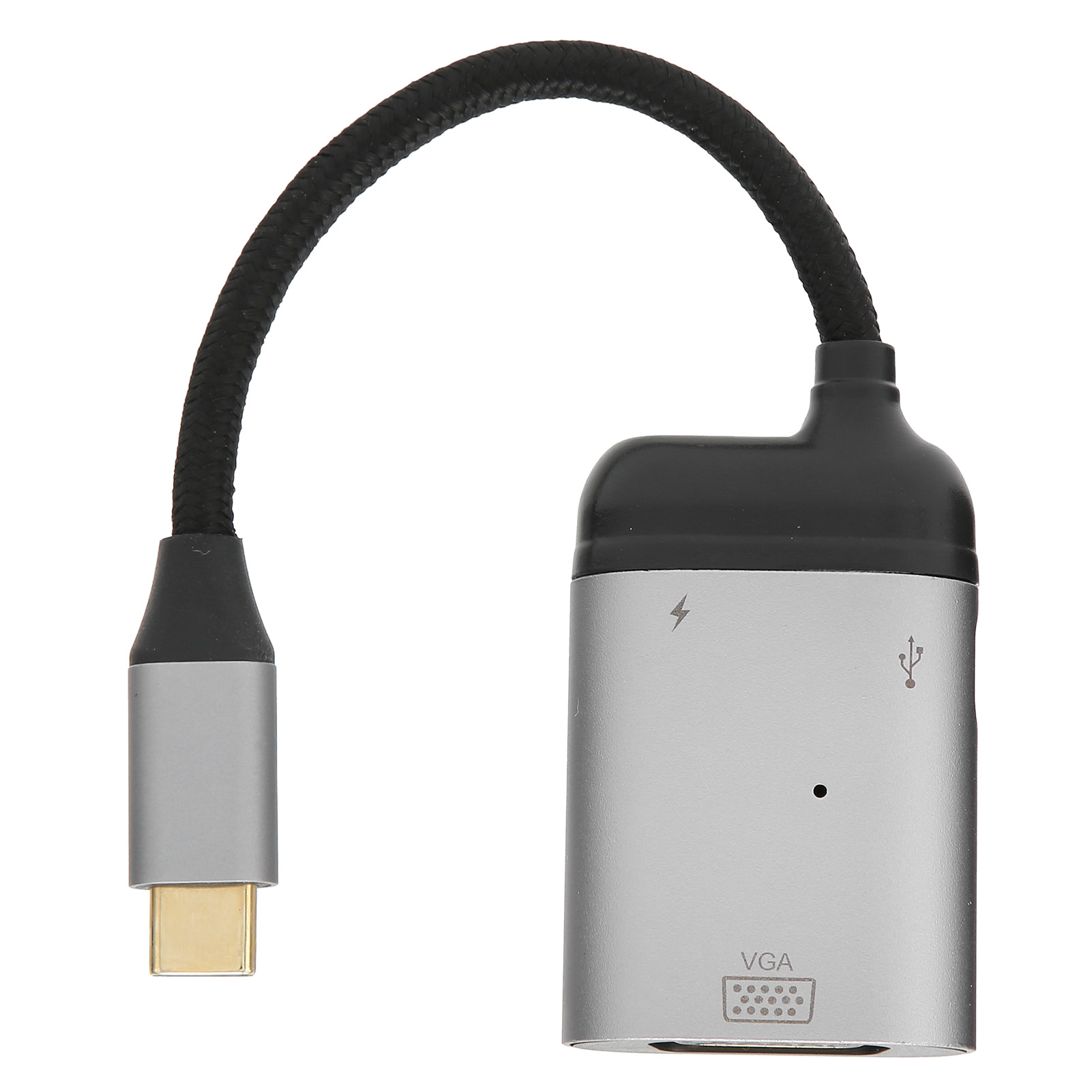 Usb-c-zu-vga-1080p-60hz-adapter Mit Pd-ladefunktion Für Laptop Und Projektor