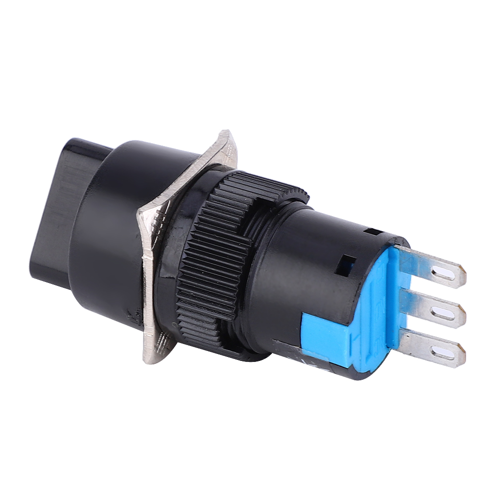 Asy-6 Drehknopf, 5 Stück – 16 Mm Runder Wahlschalter, 250 V Ac 3 A Zur Montage