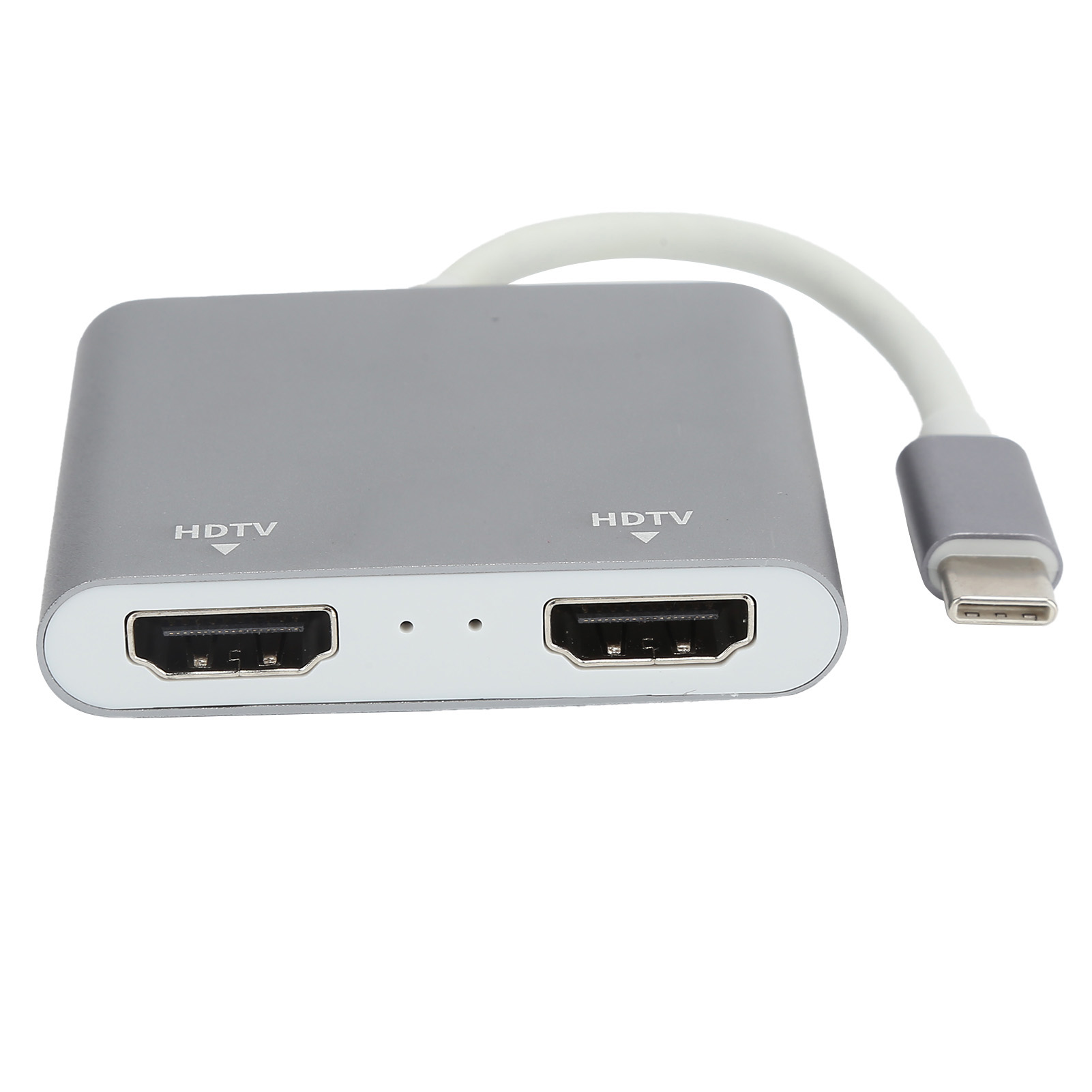 Dual-hdmi-typ-c-adapter Für Macbook Pro 2015–2018, 4k-videokonverter