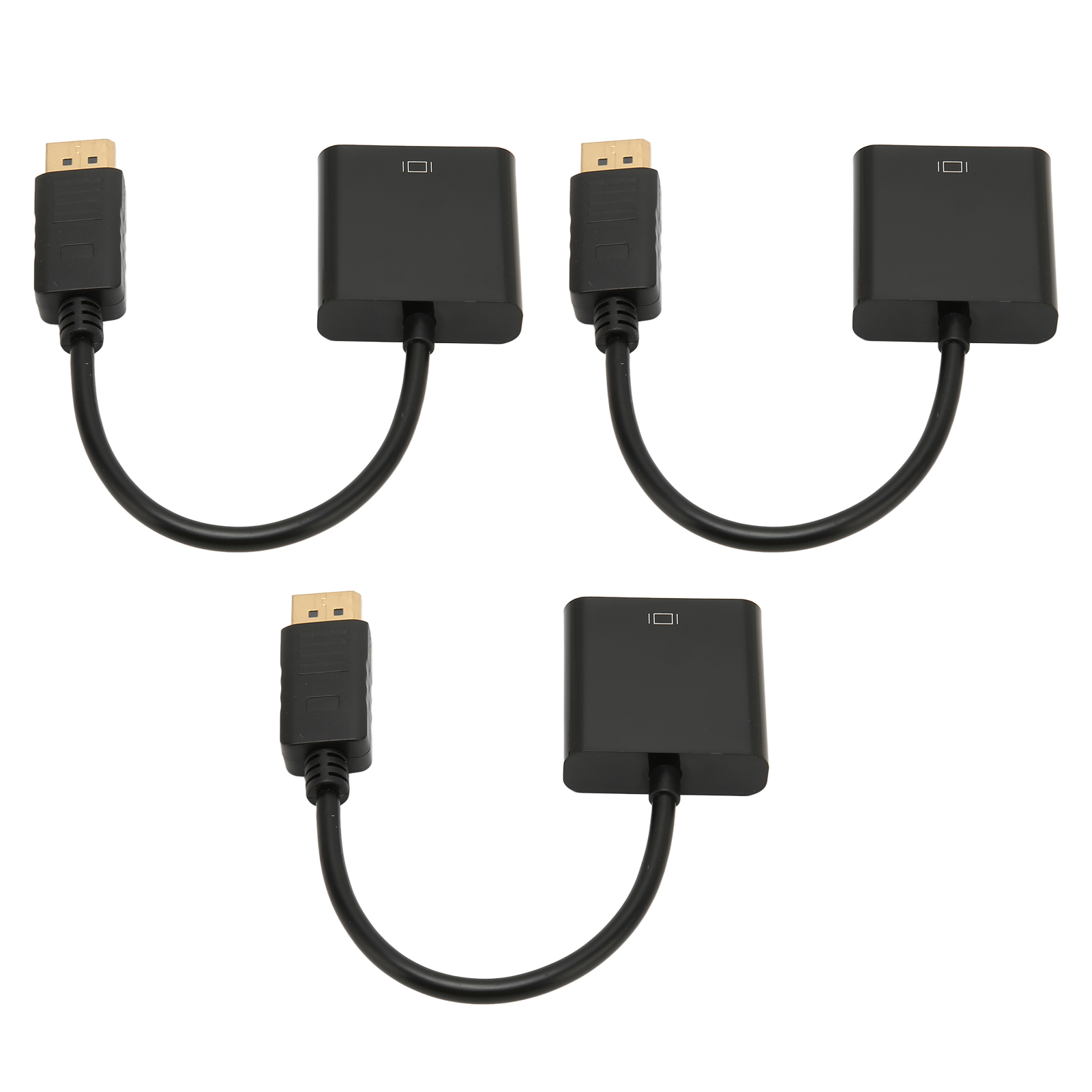 Mini-dp-auf-dvi-4k-adapter, Kompatibel Mit Laptops, Hdtvs Und Projektoren – 3er-pack