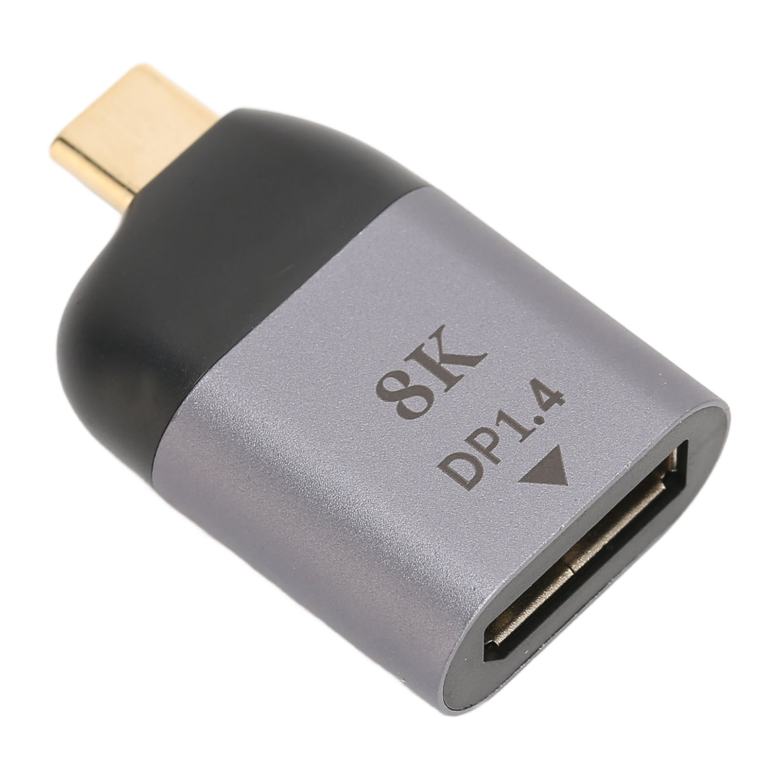 Kompakter Usb-c-zu-displayport-8k-60hz-adapter Für Windows-laptops, Hohe Auflösung