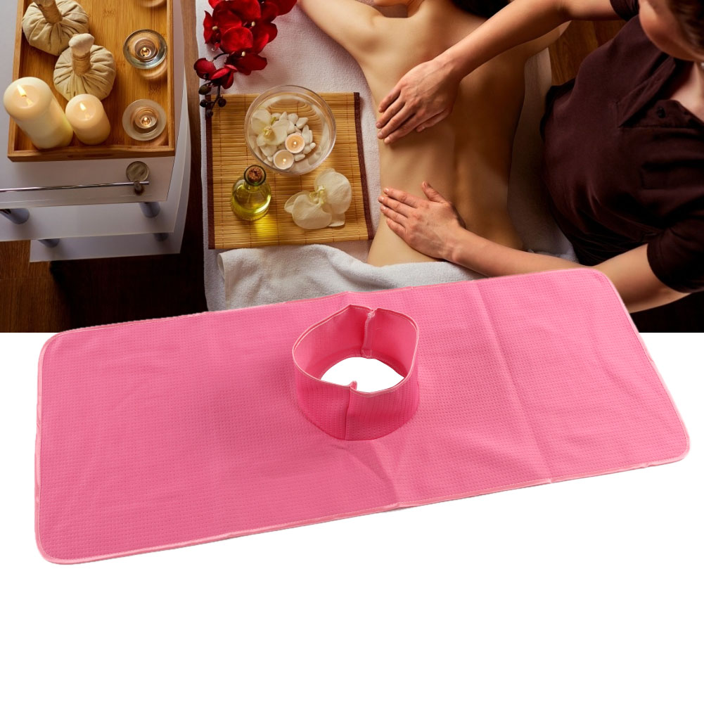 Rosa Massagehandtuch 35 X 90 Cm, Für Spa- Und Kosmetikbehandlungen – Wiederverwendbar