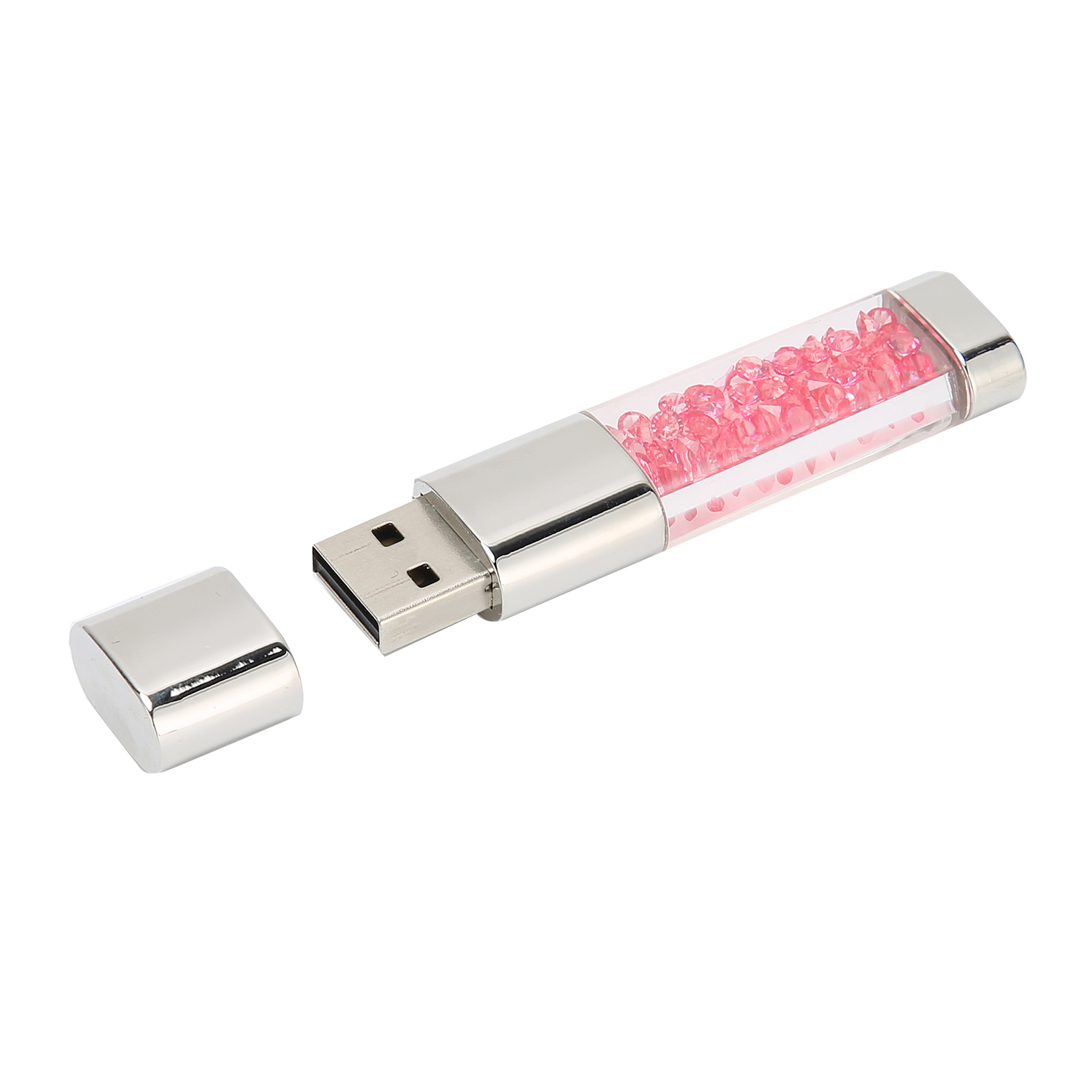 128 Gb Usb-2.0-stick In Diamantrosa – Schnelle Datenübertragung Und Mobile Datensicherung