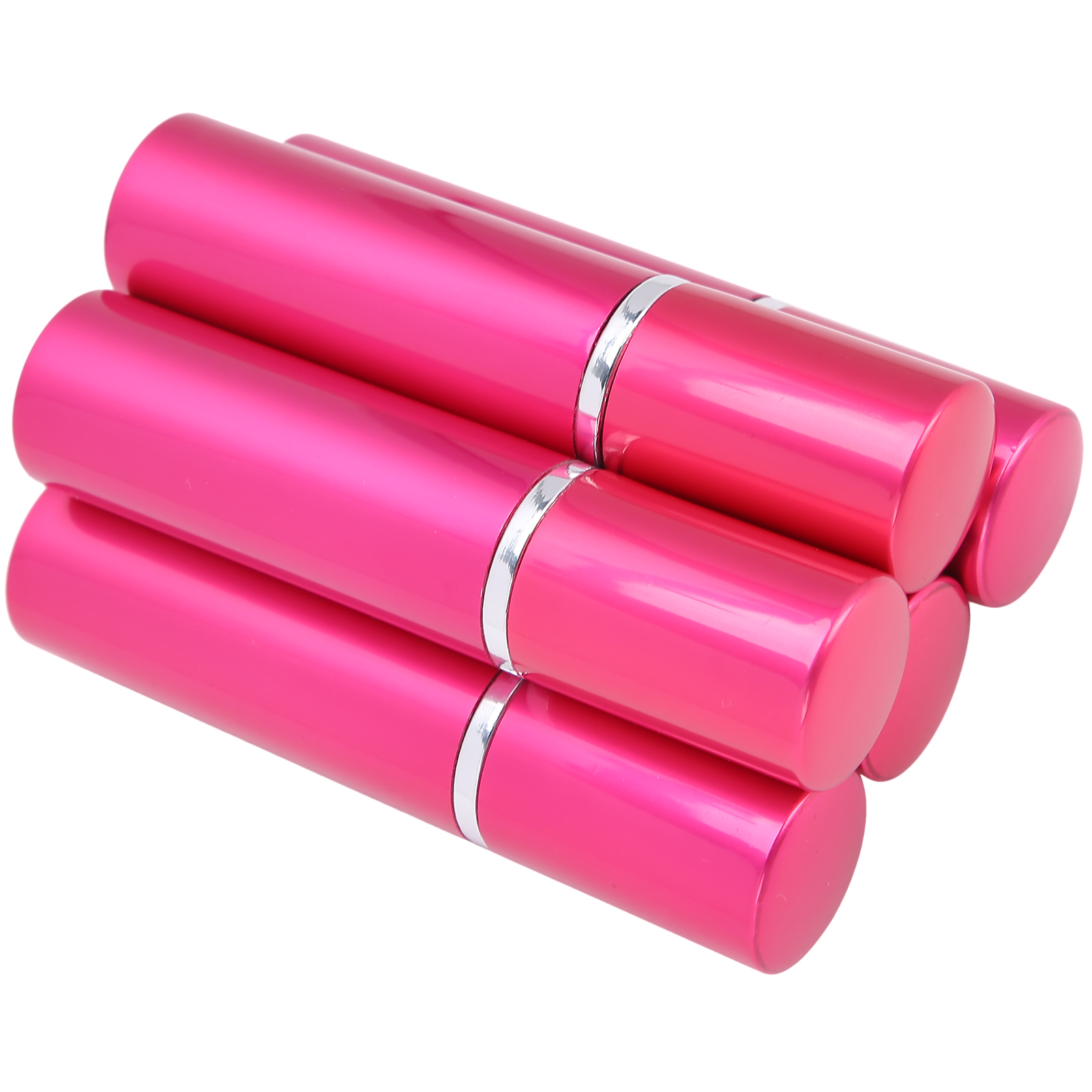 X 10 Ml Nachfüllbare Parfümfläschchen – Leerer, Tragbarer Aluminium-zerstäuber, Rosenrot