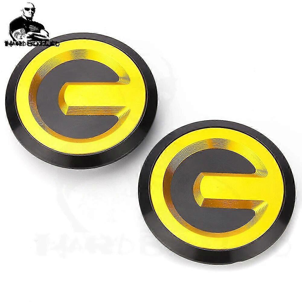 Rahmenlochkappen-set Für Bmw R1200gs Lc R1200 Gs Adventure Lc 2013–2022 R 1200 Gs Dekor-zubehör – Ohne Logo Gold 2