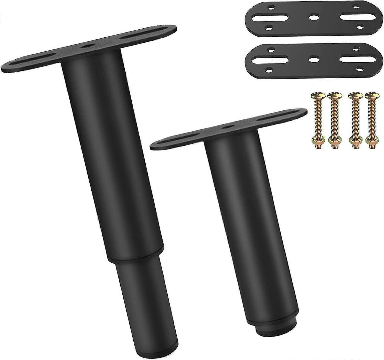 Verstellbare Schrankbeine, 2 Stück, Bettbeine, Verstellbare, Einziehbare, Robuste Lattenrost-stützbeine Für Bettrahmen, Metallmöbelfüße Für Schrank, Sofa, Bett D-2pcs-b