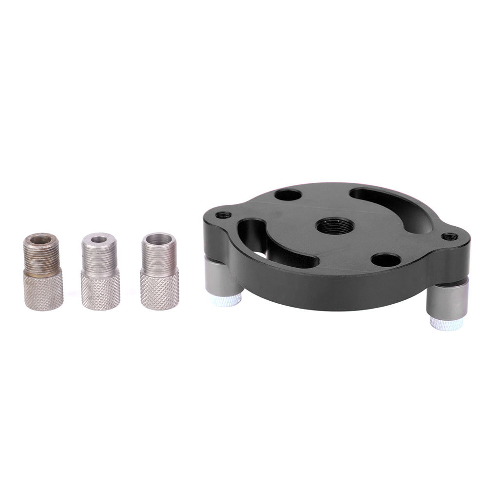 Zentrierkörner Für Holzplatten – Präzisionsbohrlehre Aus Aluminiumlegierung X600-1 Schwarz