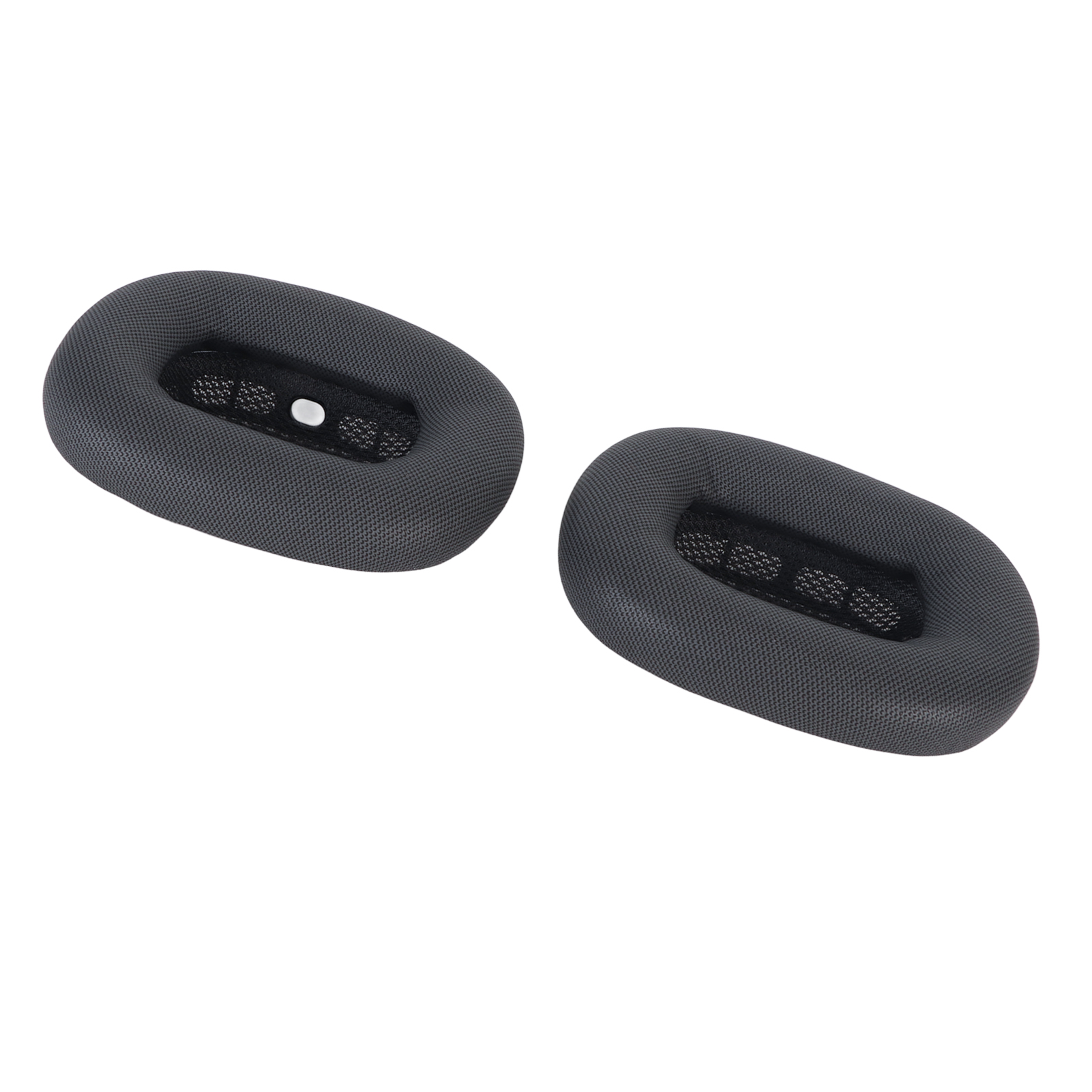 Ohrpolster Aus Memory-schaum Und Kunstleder Für Kopfhörer, Bequem Und Atmungsaktiv, Kompatibel Mit Apple Earbuds Max, Schwarze Polsterung.