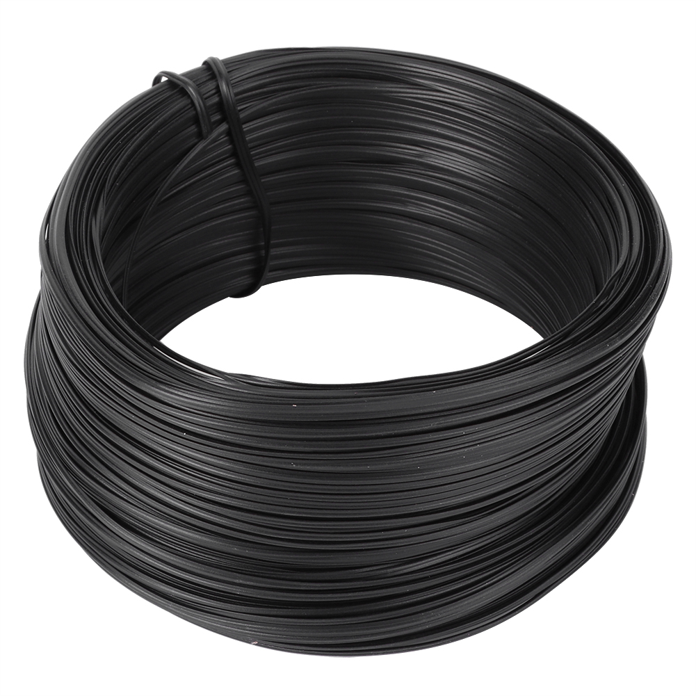 Verzinkter Schwarzer Draht Für Gartenbau Und Weinberge, 0,55 Mm X 100 M