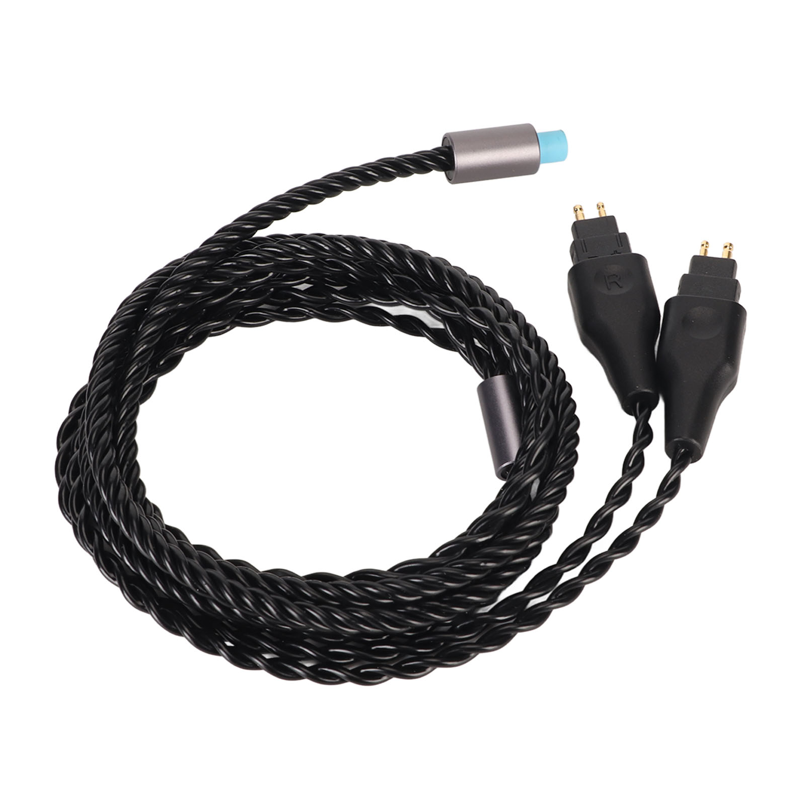 Dreifach Versilbertes Audiokabel Für Sennheiser Hd650, Hd660s, Hd600 Und Hd580 – Schwarze Version