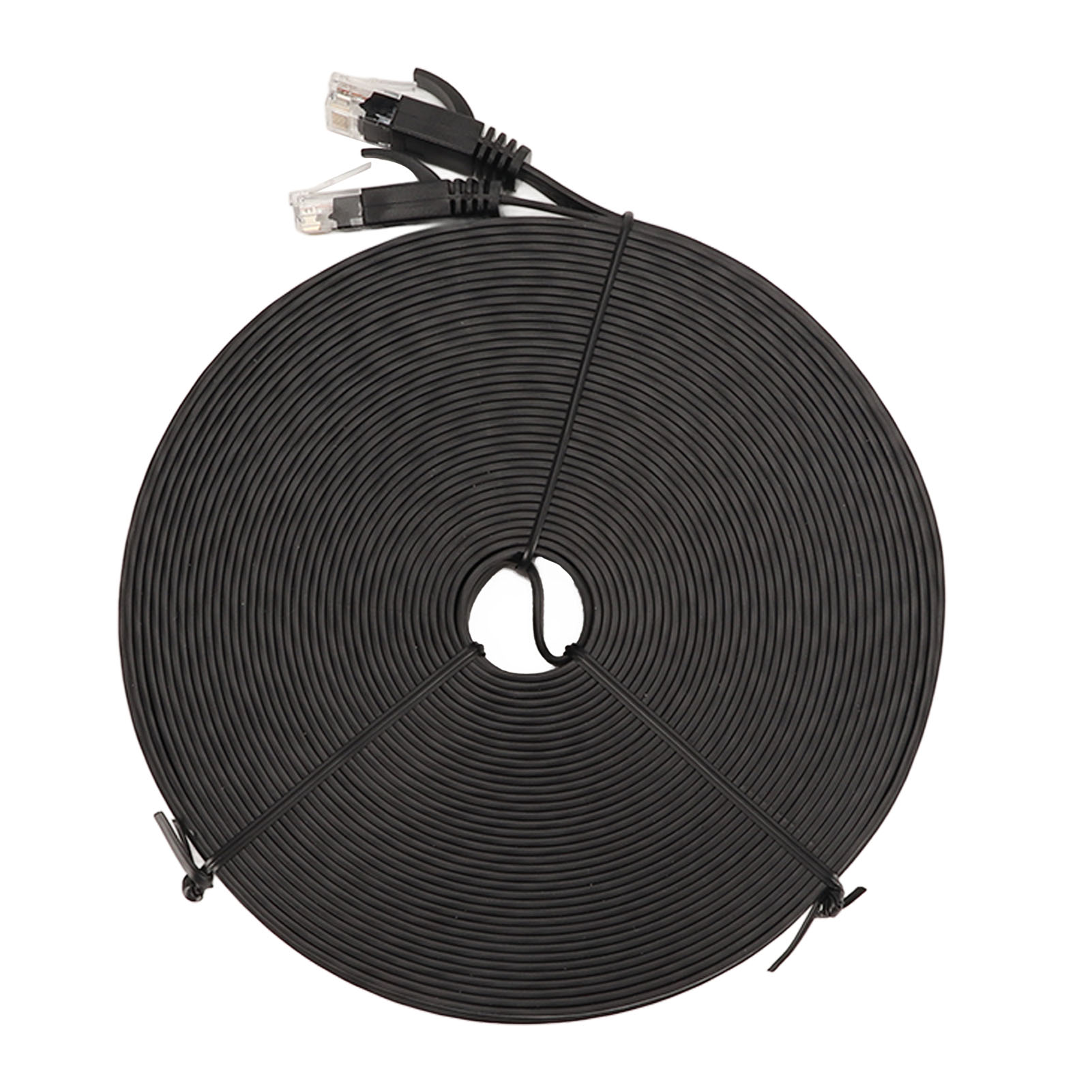 Ethernet-kabel Cat6, 20 M – 1000 Mbit/s, Kompatibel Mit Modem, Pc, Ps5, Xbox, Rj45, Schwarz