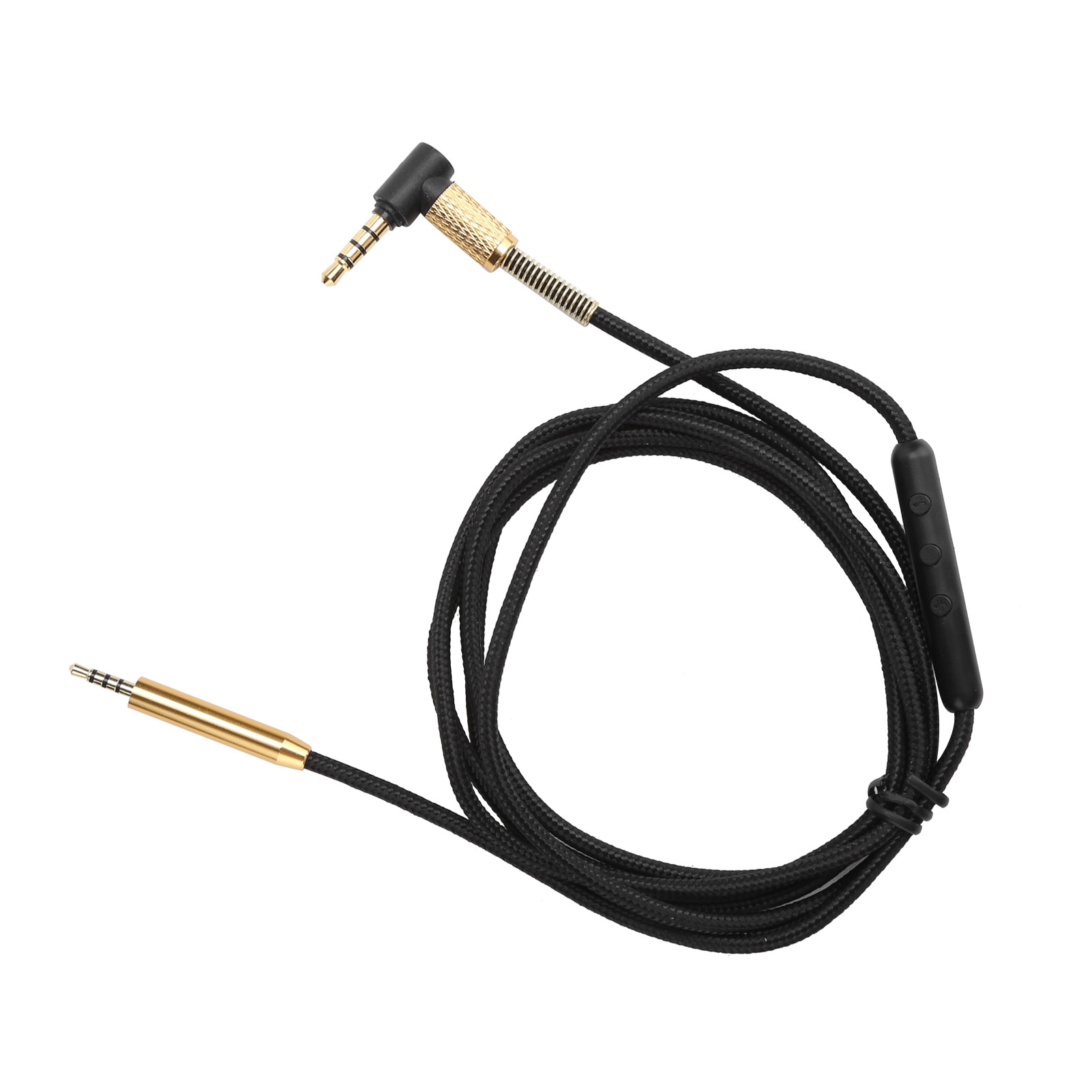 Audiokabel Mit Mikrofon (2,5 Mm Auf 3,5 Mm) Für Akg Y40, Y50, Y45 Kopfhörer – Schwarz