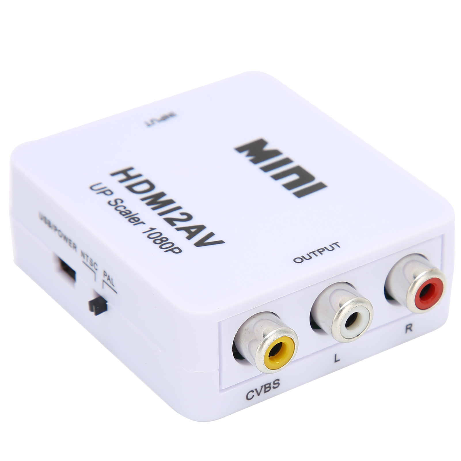 Hdmi-zu-rca-av-1080p-konverter Für Fernseher – Video-umschalt- Und -splitting-adapter