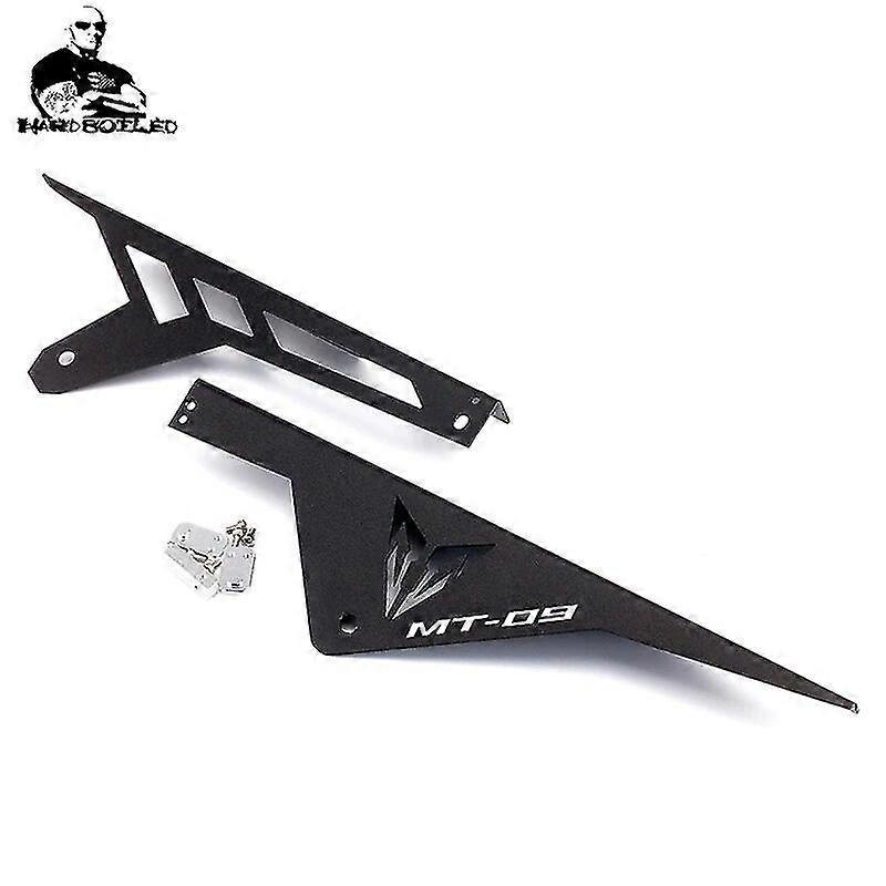 Für Yamaha Mt09 Xsr900 Motorrad Mt-09 Tracer Fz-09 Xsr 900 2013-2022 2019 Cnc-gefräster Aluminium-kettenschutz – Schwarz Mt09